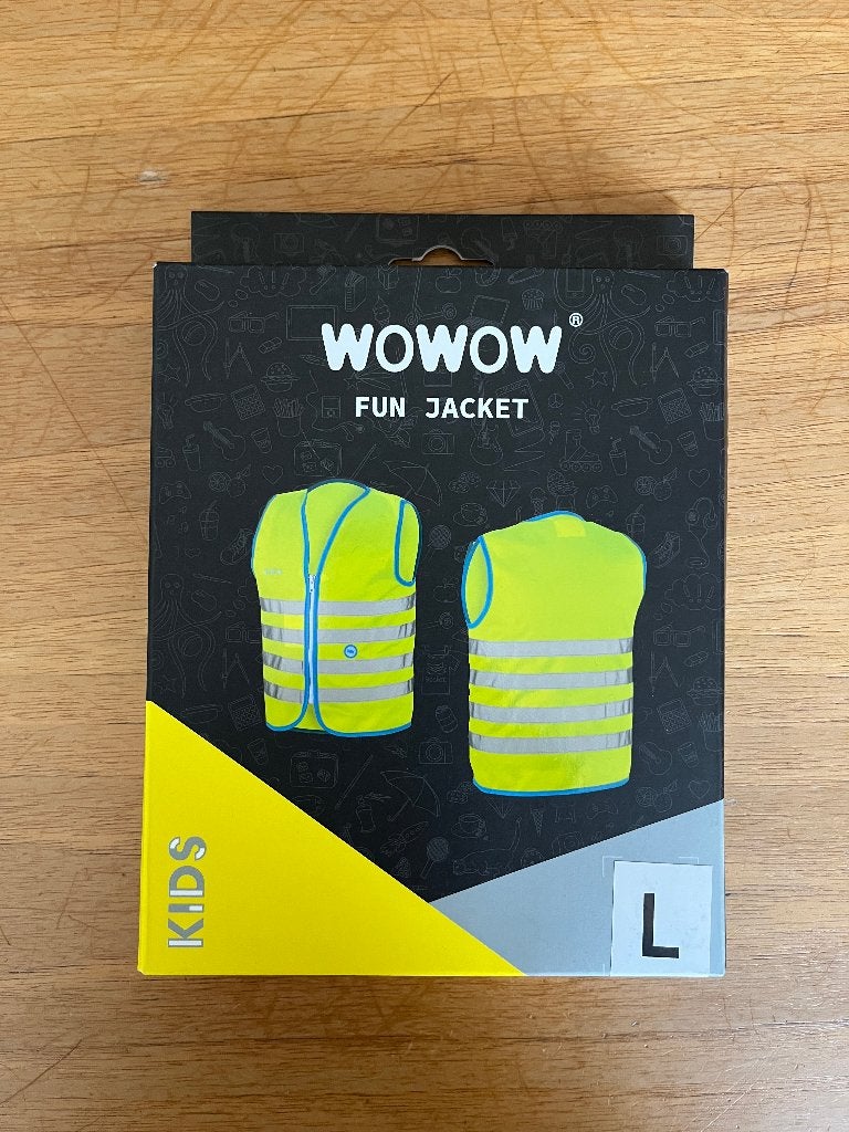 veiligheidshessje kind met rits, Vélos & Vélomoteurs, Accessoires vélo | Vêtements de cyclisme, Vêtements d'extérieur, Enlèvement ou Envoi