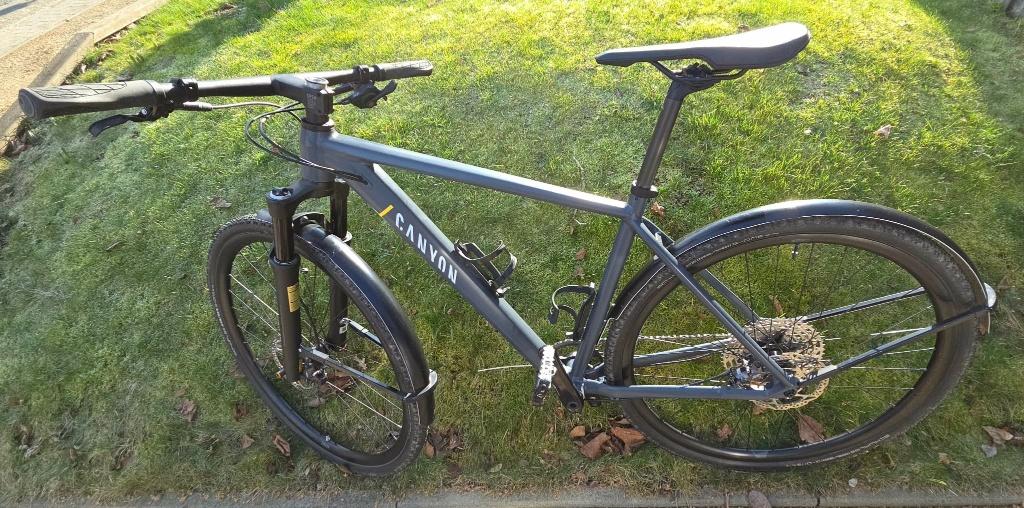 Canyon pathlite maat s, Hardtail, Zo goed als nieuw, Schijfrem, Ophalen
