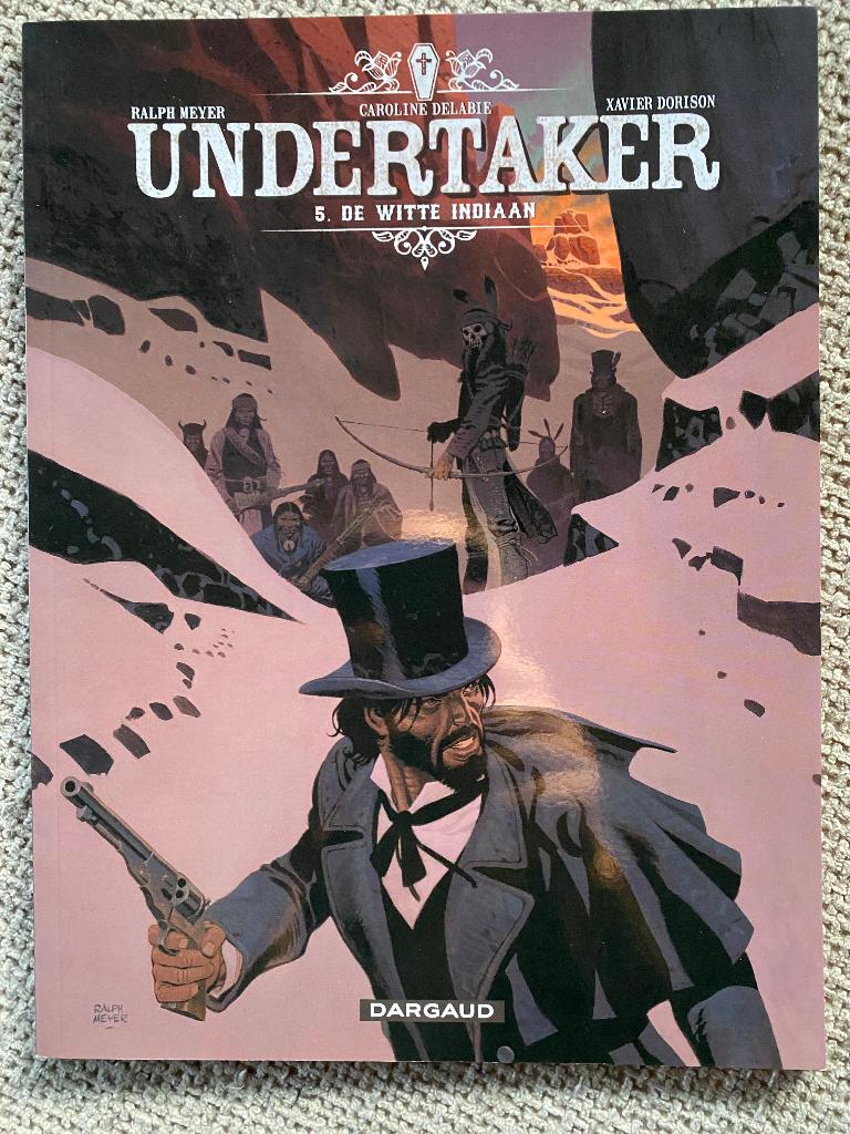 Undertaker - De witte indiaan, Boeken, Stripverhalen, Eén stripboek, Ophalen of Verzenden, Zo goed als nieuw