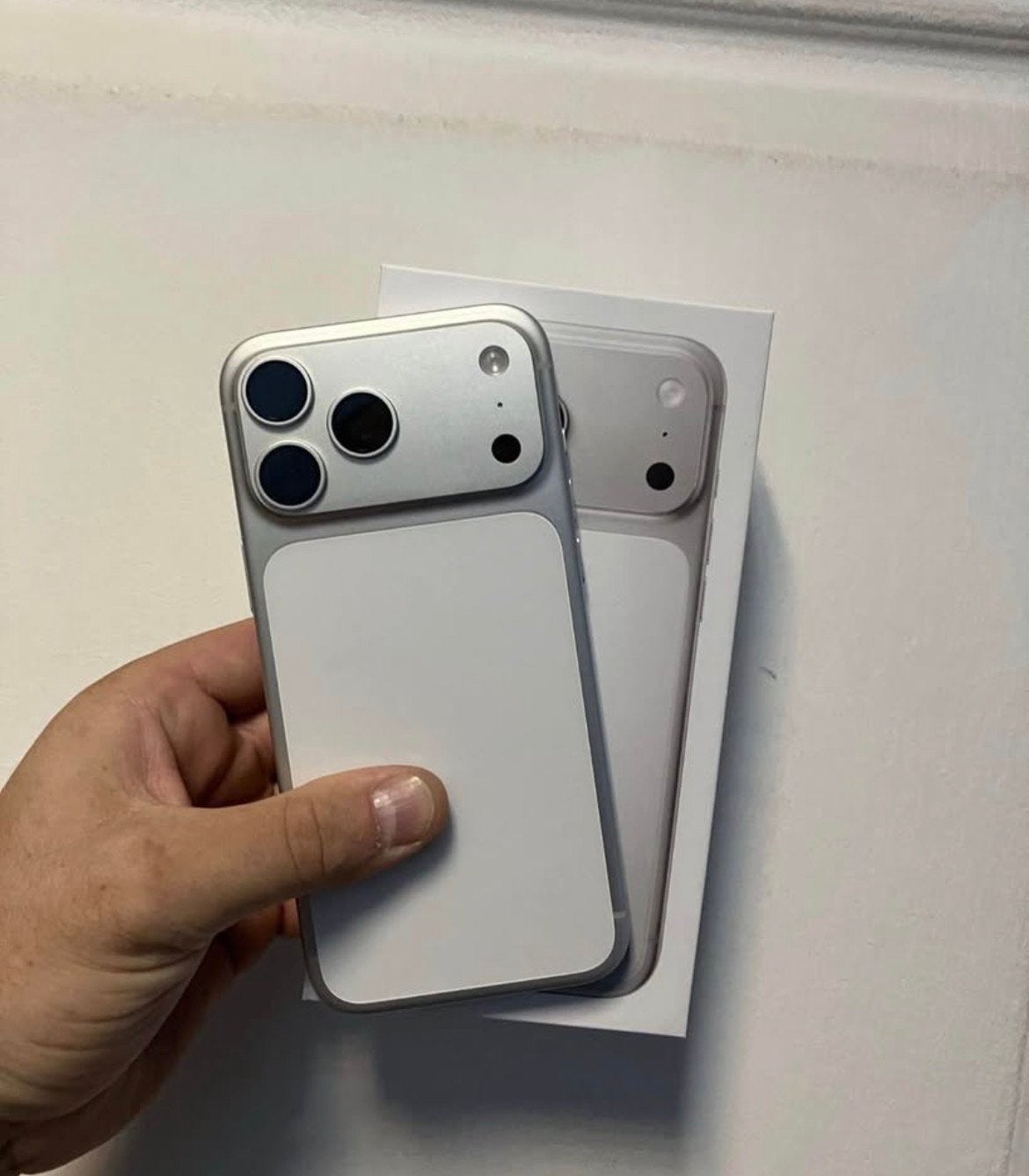 Apple iPhone 17 pro MAX 256gb White, Ophalen, Zo goed als nieuw, Wit