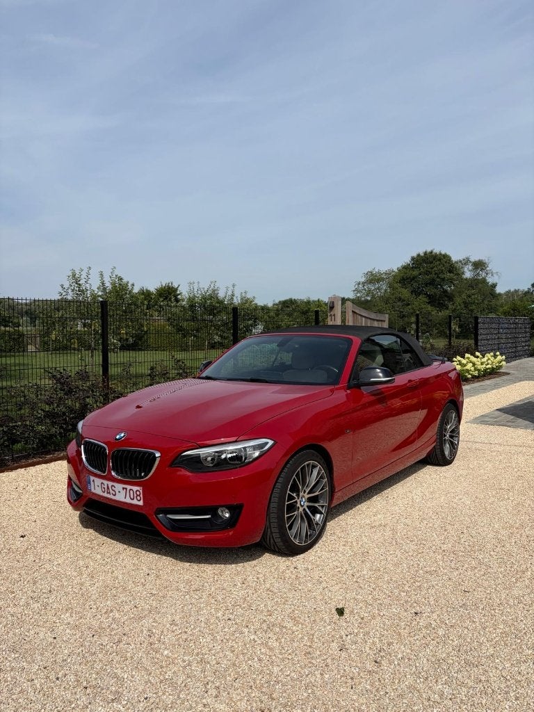 BMW Cabriolet 218 !, Beige, Cabriolet, Automatique, Particulier