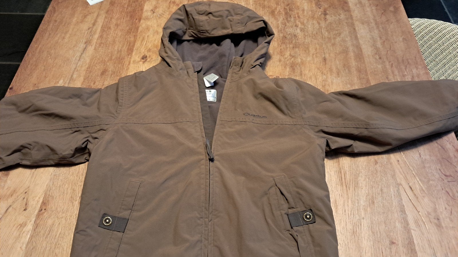 winter jas quechua 134, Quechua, Ophalen of Verzenden, Zo goed als nieuw, Jongen