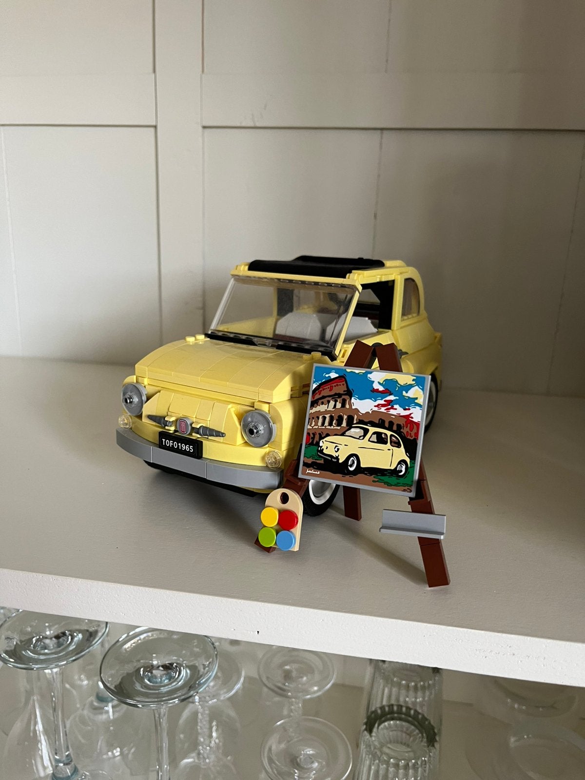 Lego creator expert 10271 fiat 500 -, Enlèvement, Comme neuf