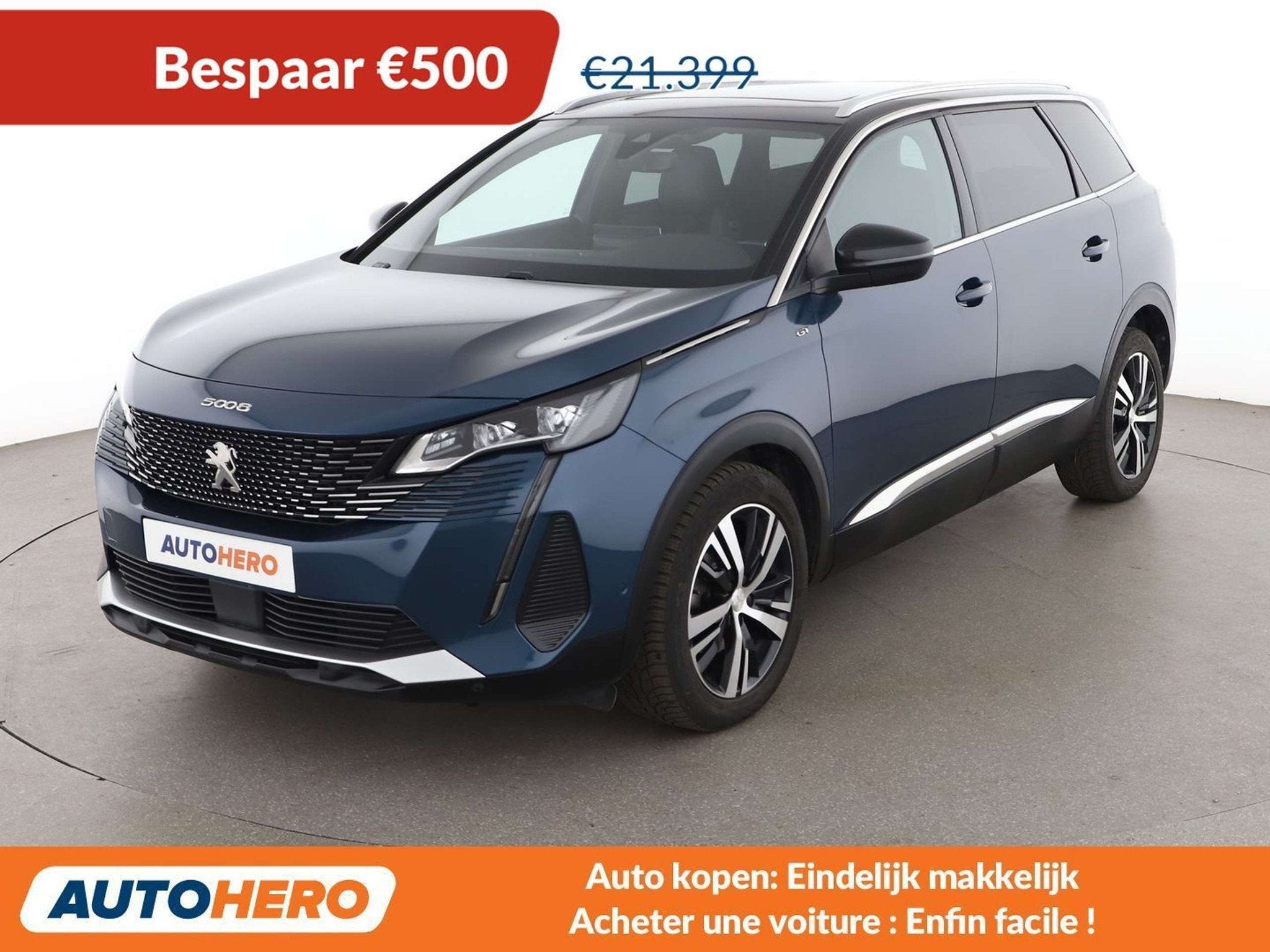 Peugeot 5008 2.0 Blue-HDi GT (année de construction 2021), Autos, https://public.car-pass.be/vhr/141288fc-e532-4216-a262-5d74c18dc82a