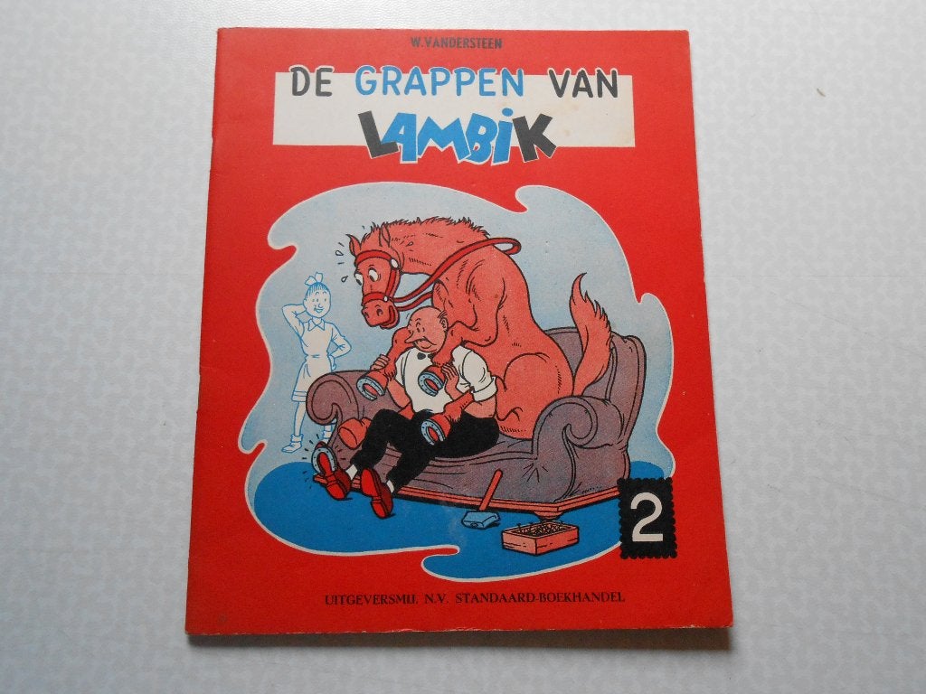De grappen van Lambik 2 1956 1ste druk., Livres, BD, Comme neuf, Une BD, Enlèvement ou Envoi