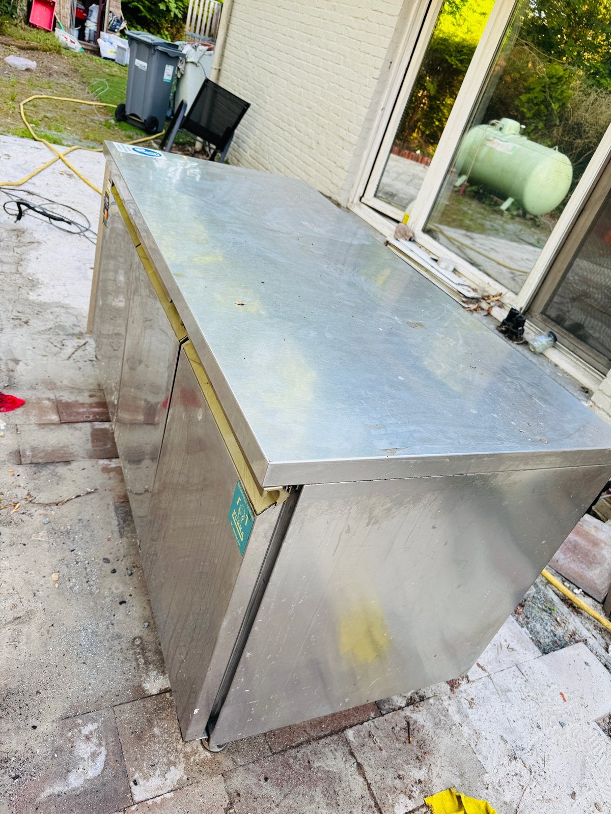 RVS Inox tafel / Werkbank (zonder motor), Ophalen of Verzenden