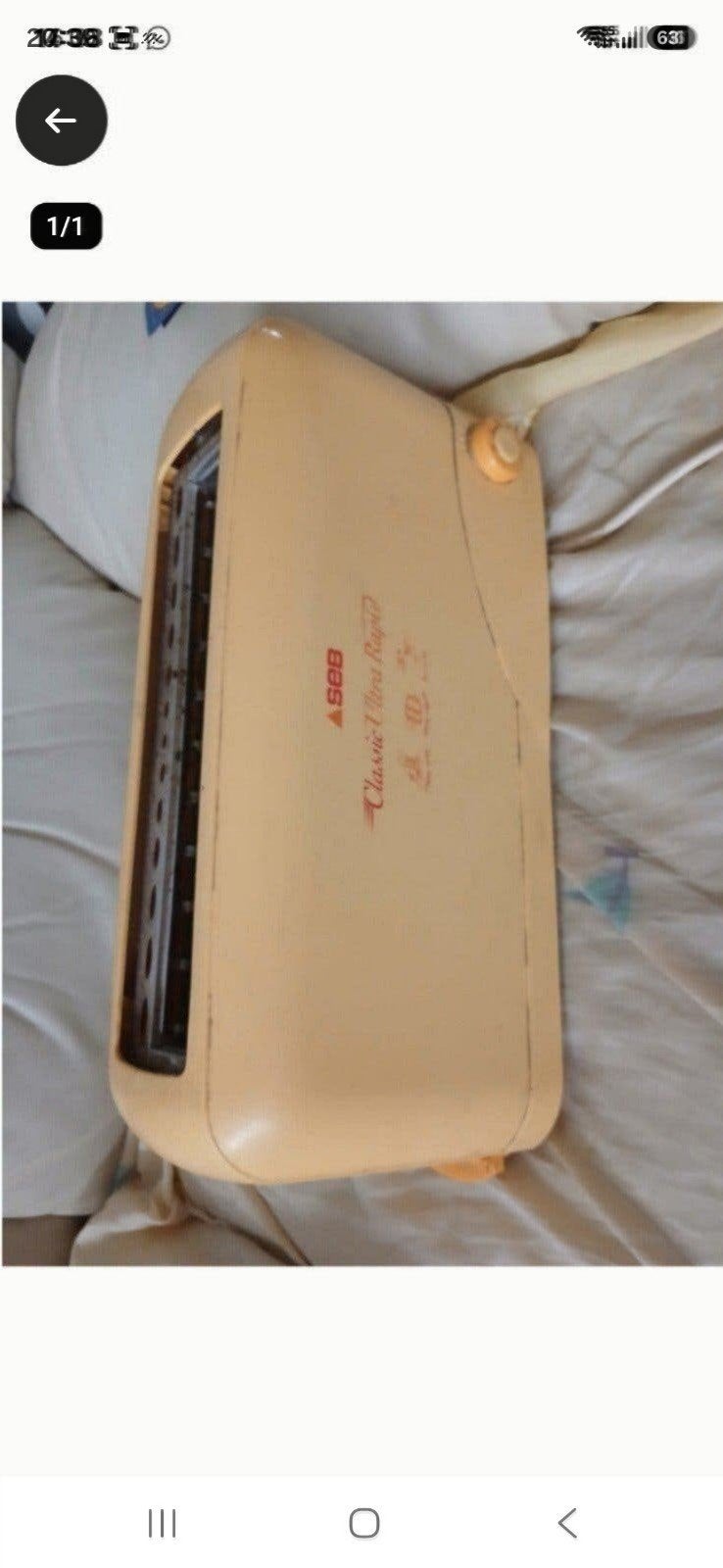 SUPER GRILLE PAIN DE LUXE MARQUE SEB PRIX 10 EUR, Bijoux, Sacs & Beauté, Enlèvement