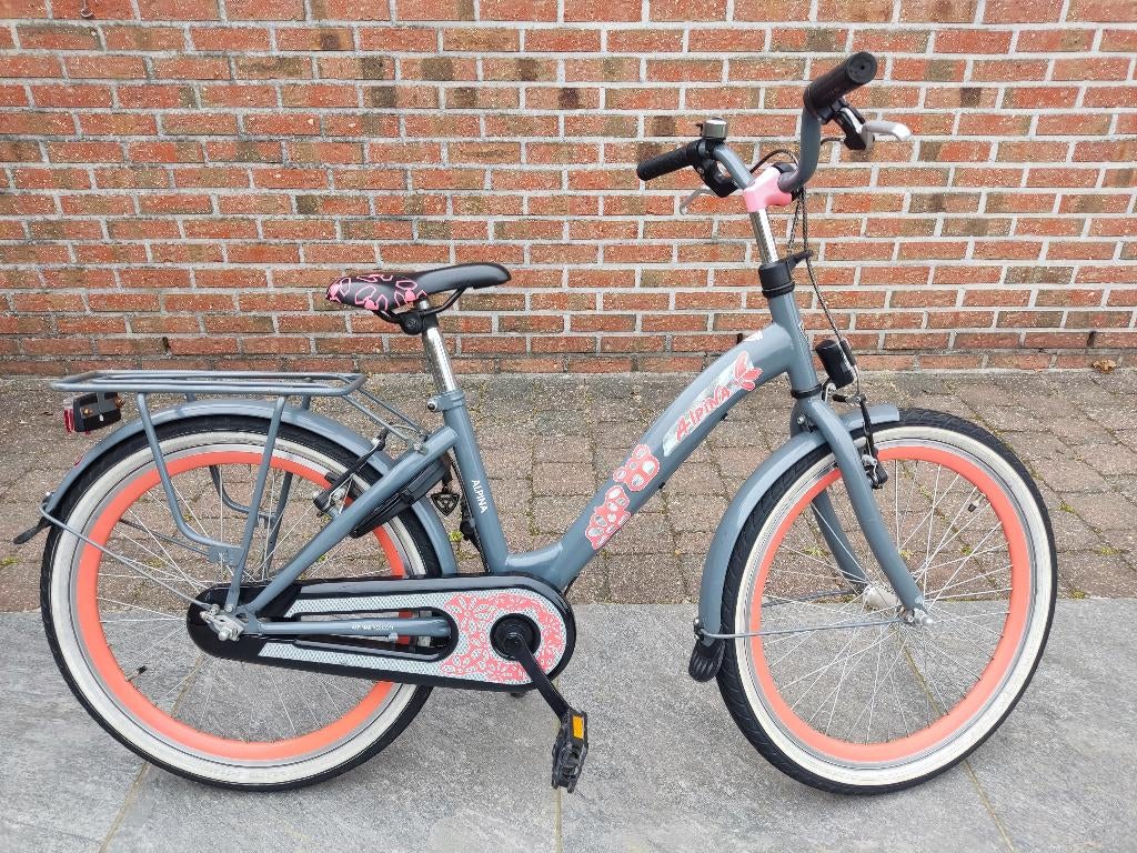 Alpina girl power 22 inch, Fietsen en Brommers, Fietsen | Meisjes, Ophalen, Terugtraprem, 22 inch, Gebruikt