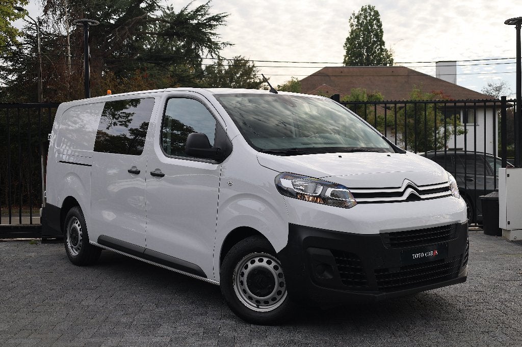 Citroen Jumpy 2.0 BlueHDi XL | 6pls. | Lichte-Vracht | 21%, Auto's, Bluetooth, Wit, https://public.car-pass.be/vhr/6e7227da-05e4-429a-9d39-75cf78768ce5?lang=nl