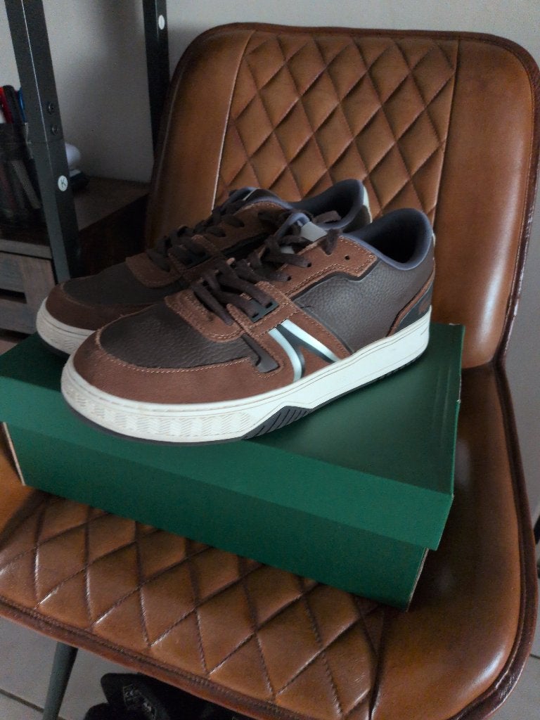 Schoenen lacoste 44, Kleding | Heren, Schoenen, Bruin, Lacoste, Ophalen of Verzenden, Zo goed als nieuw