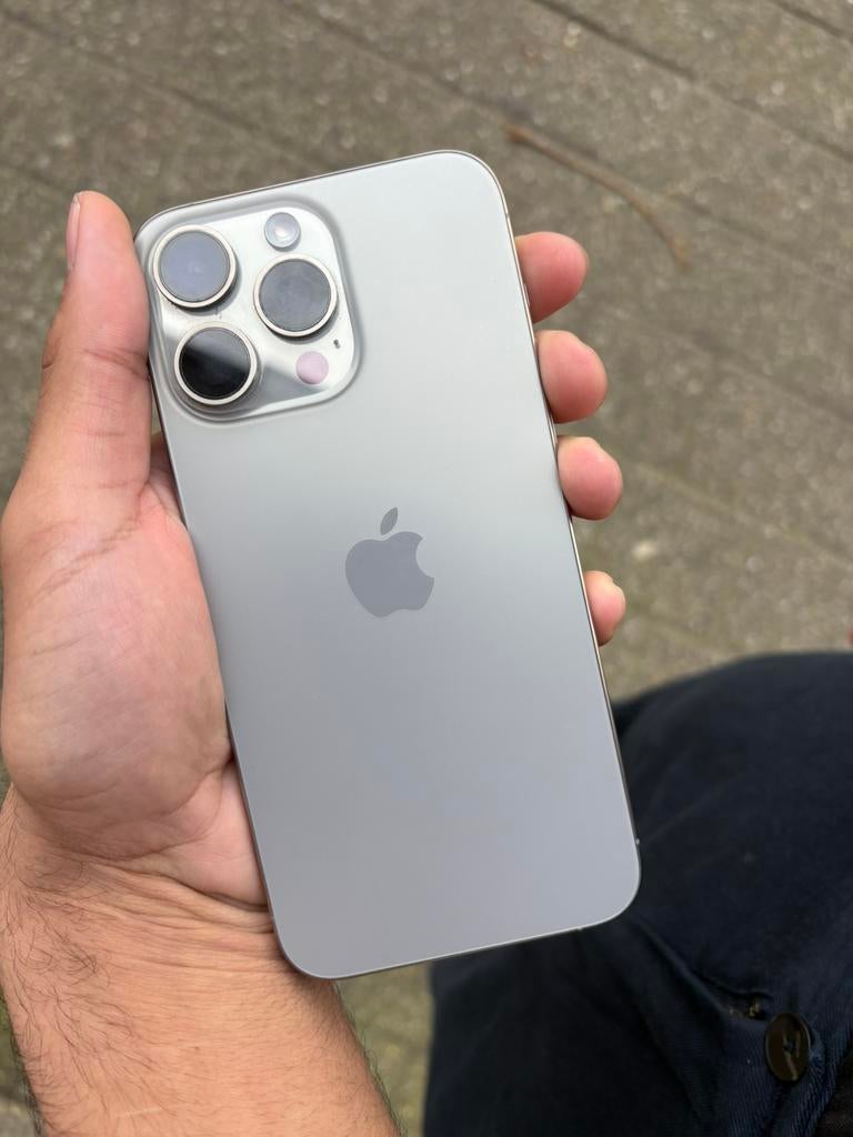 Iphone 15 Pro Max, Telecommunicatie, Mobiele telefoons | Apple iPhone, IPhone 15 Pro Max, Ophalen of Verzenden, Zo goed als nieuw