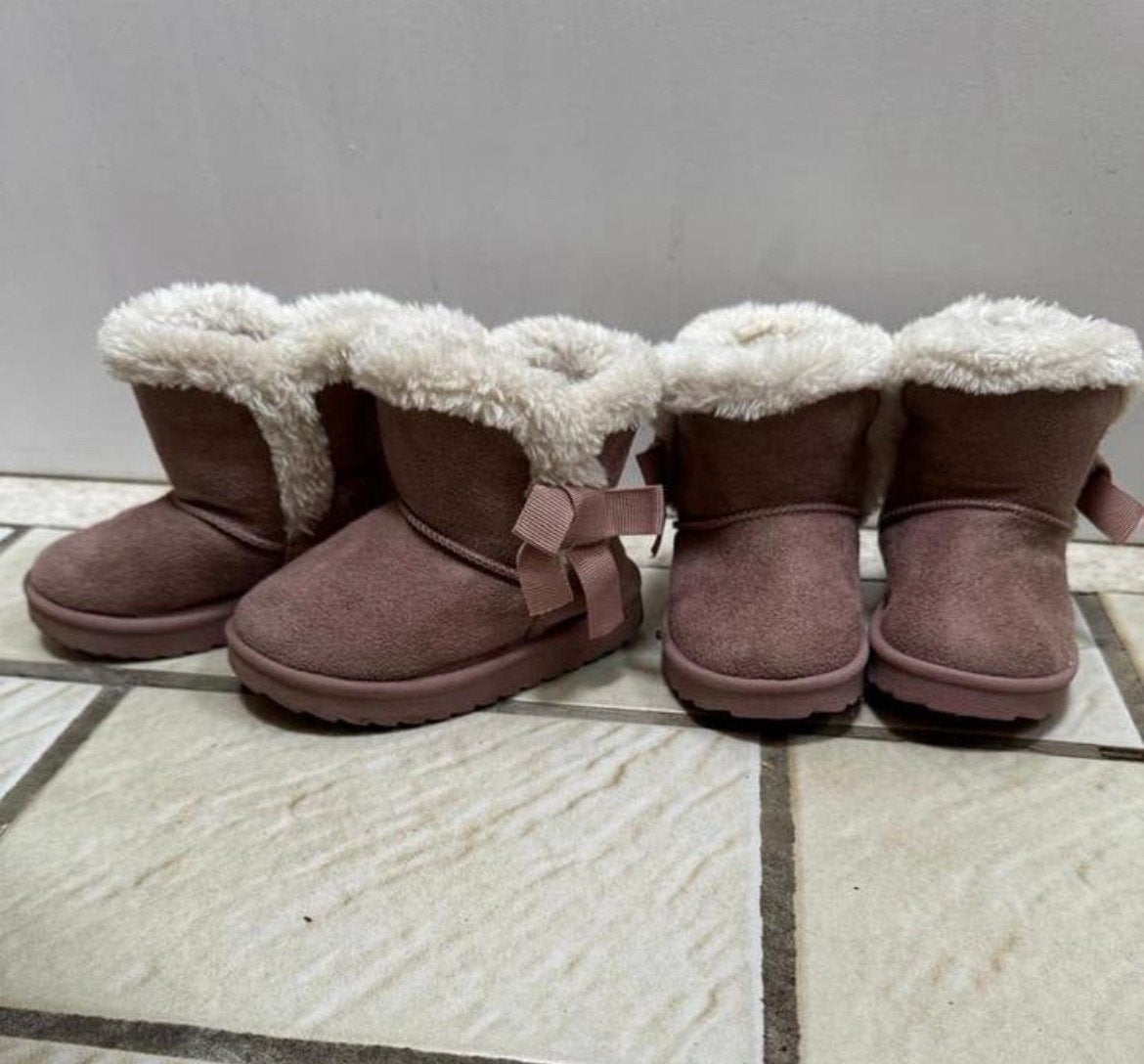 Bottines roses enfants, Enlèvement, Comme neuf, Bottines