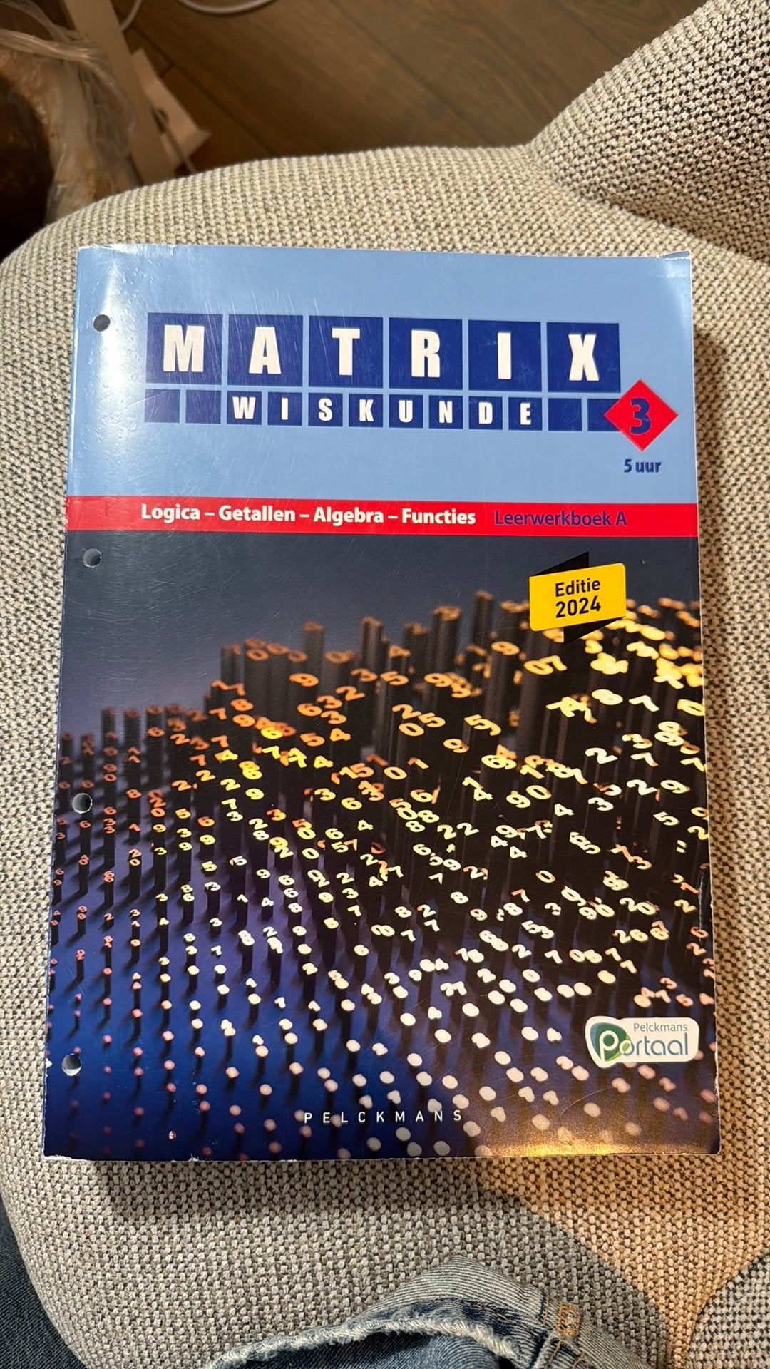 Matrix Wiskunde 3.5 Leerwerkboek A Logica – Getallen – Algeb, Livres, Enlèvement ou Envoi, Neuf, Secondaire, Néerlandais