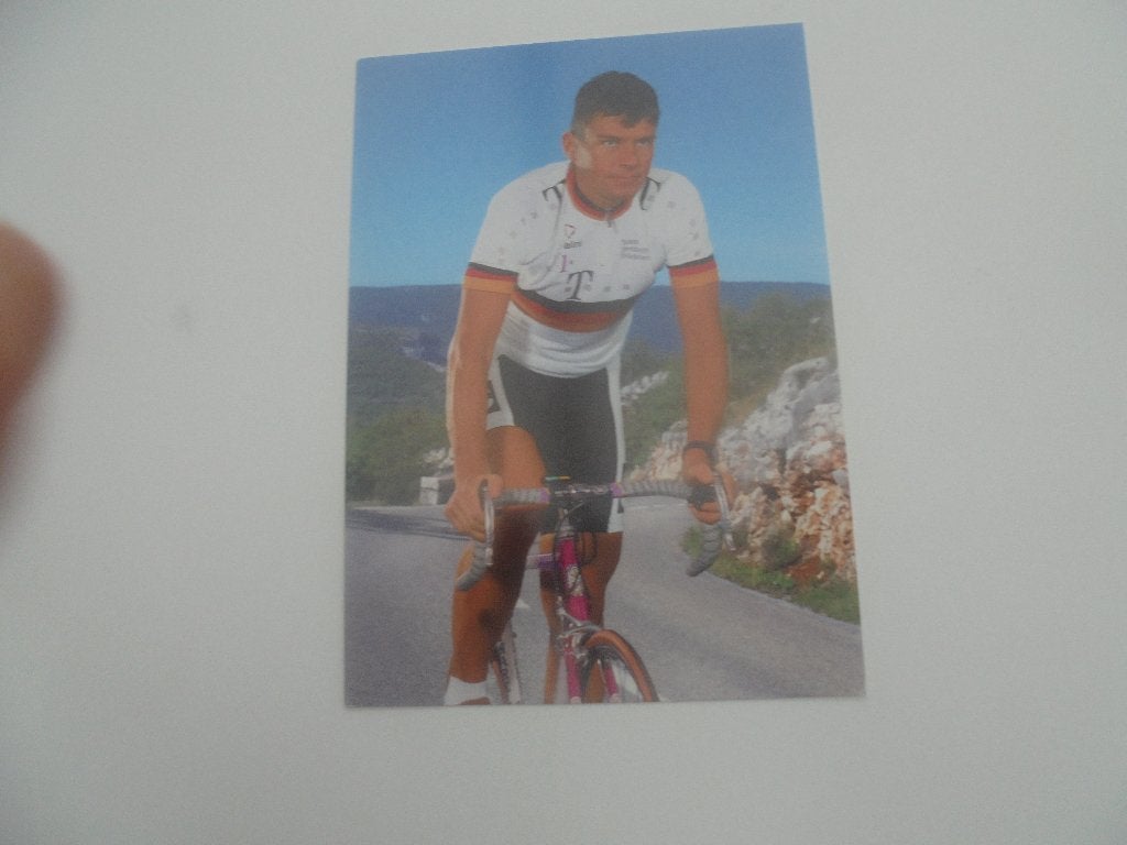 wielrenner - udo bolts, Verzamelen, Ophalen of Verzenden, 1980 tot heden, Zo goed als nieuw, Foto