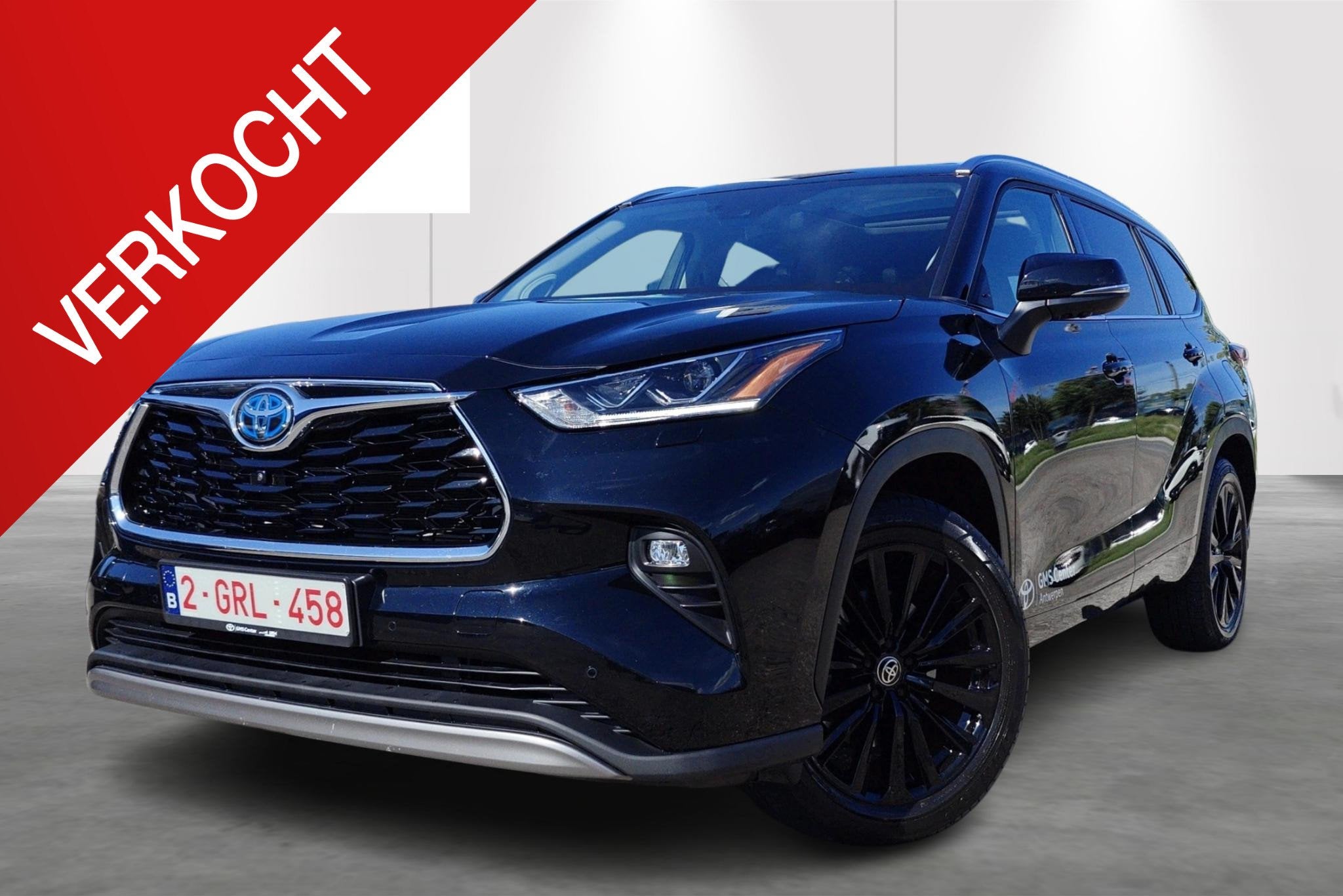 Toyota Highlander 2.5 Hybrid AWD-i Premium Plus - DEMO, Auto's, Gebruikt, Zwart, 4 cilinders, https://public.car-pass.be/vhr/107e22ab-2046-48b5-bd98-f8972ac8ecac