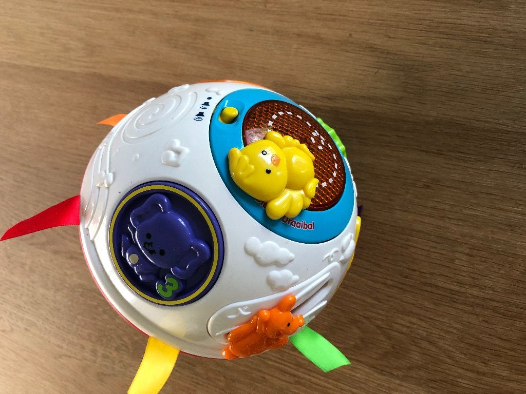 VTech dieren draaibal, Ophalen, Zo goed als nieuw, 6 maanden tot 2 jaar