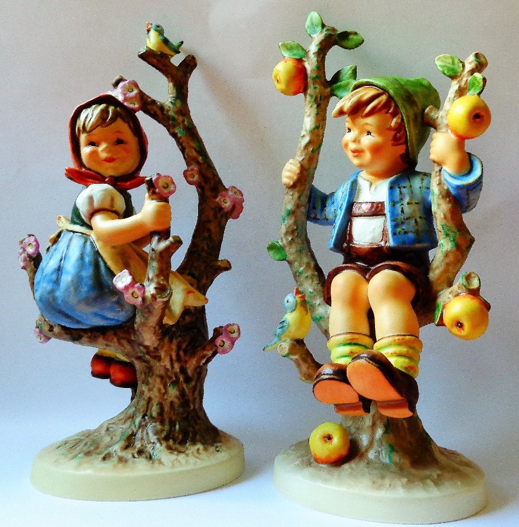 Hummel:142V + 142V-SETJE- TMK-6+7   27 & 28 cm. Excellent, Collections, Envoi