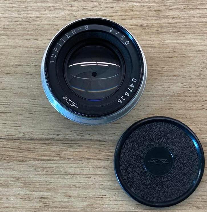 Jupiter-8 50mm f2, KMZ, 1e versie, Leica M39* als nieuw, Ophalen of Verzenden, Zo goed als nieuw, Spiegelreflex, Leica