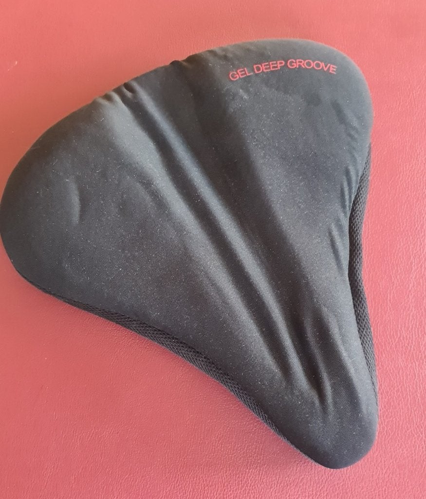 3D Gel fietsstoelhoes/-pad, Fietsen en Brommers, Ophalen of Verzenden, Zo goed als nieuw, Zadel