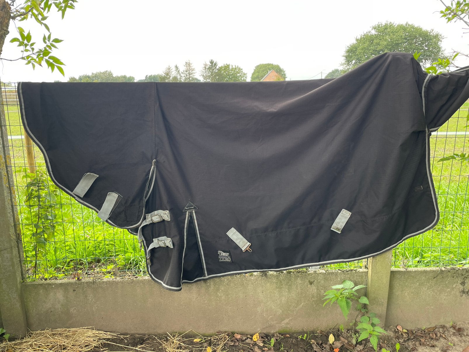 Dekens d-pony 125/175cm, Dieren en Toebehoren, Ophalen of Verzenden, Gebruikt, Zwart, Deken