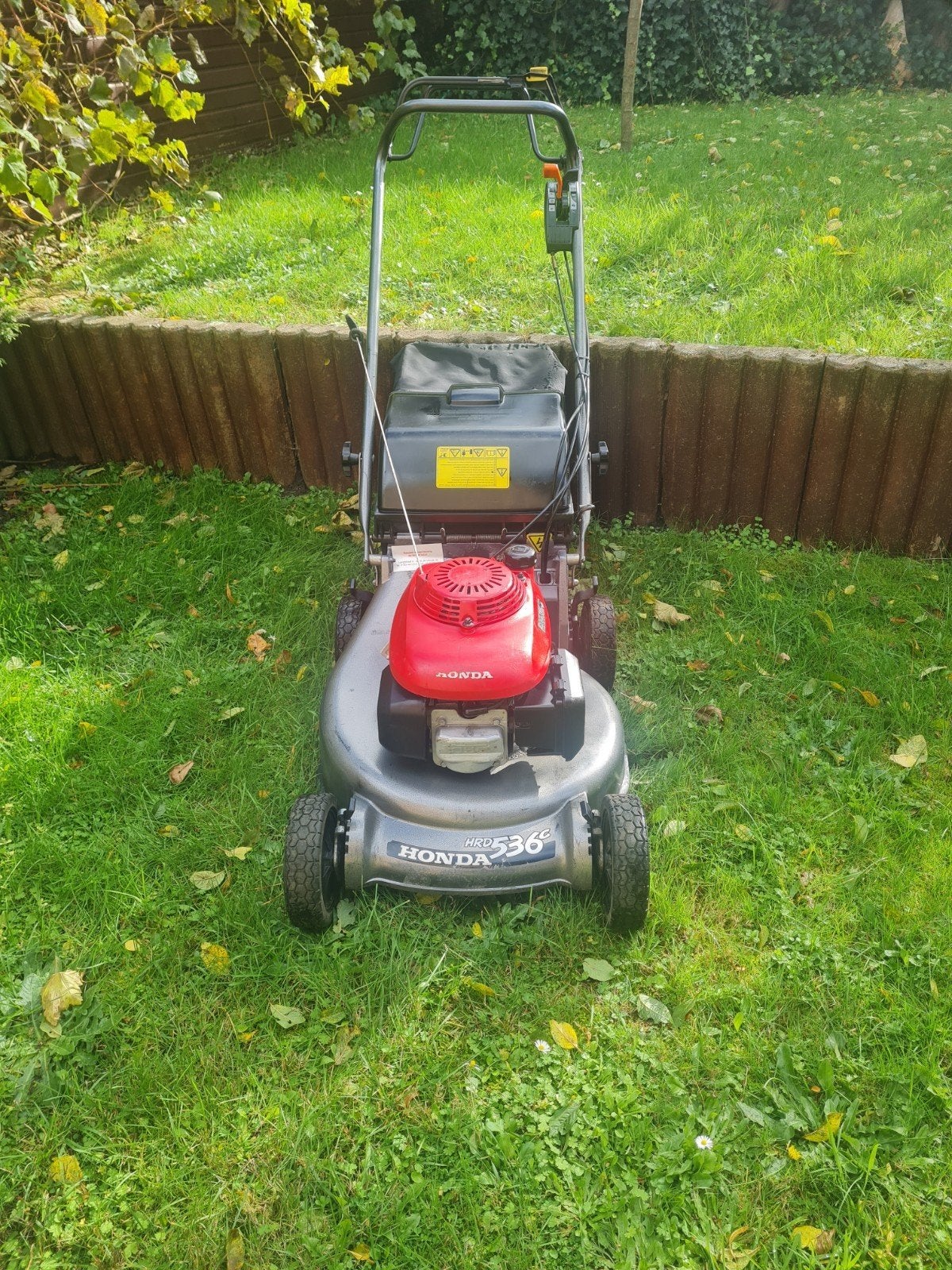 Tondeuse à gazon professionnelle HONDA HRD 536, Jardin & Terrasse, Enlèvement ou Envoi, Utilisé