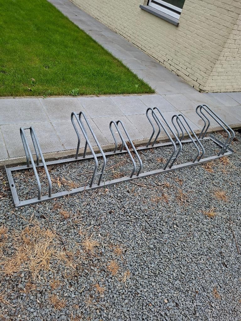 fietsenrek, Fietsen en Brommers, Ophalen, Gebruikt