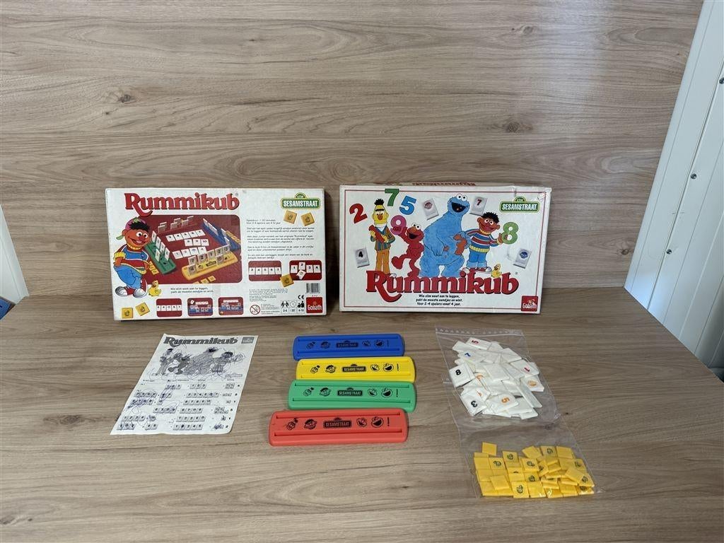Rummikub Sesamstraat - s1003, Hobby en Vrije tijd, Verzenden, Zo goed als nieuw