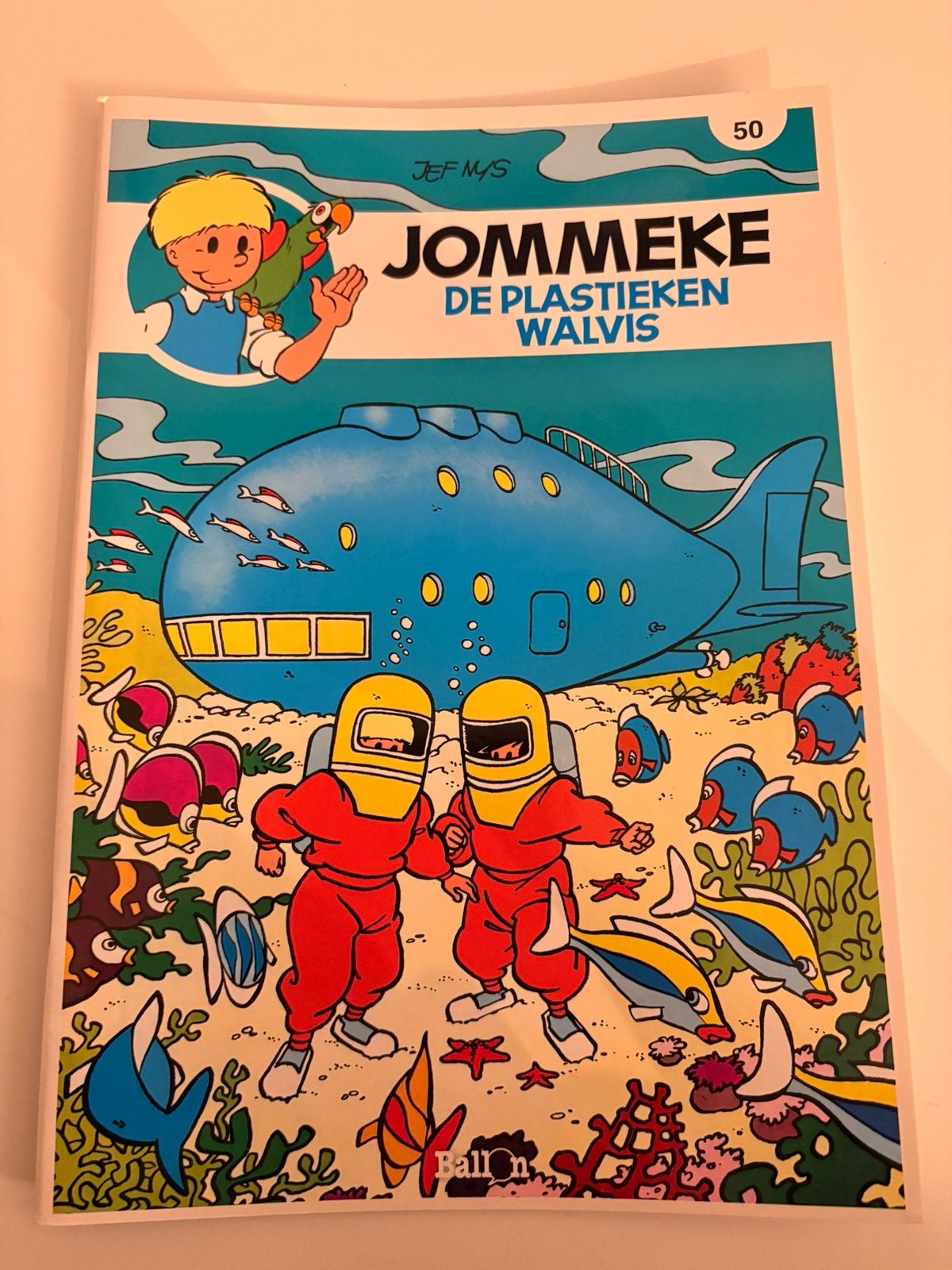 Nummer 50 Jommeke de plastieken walvis, Eén stripboek, Verzenden, Nieuw