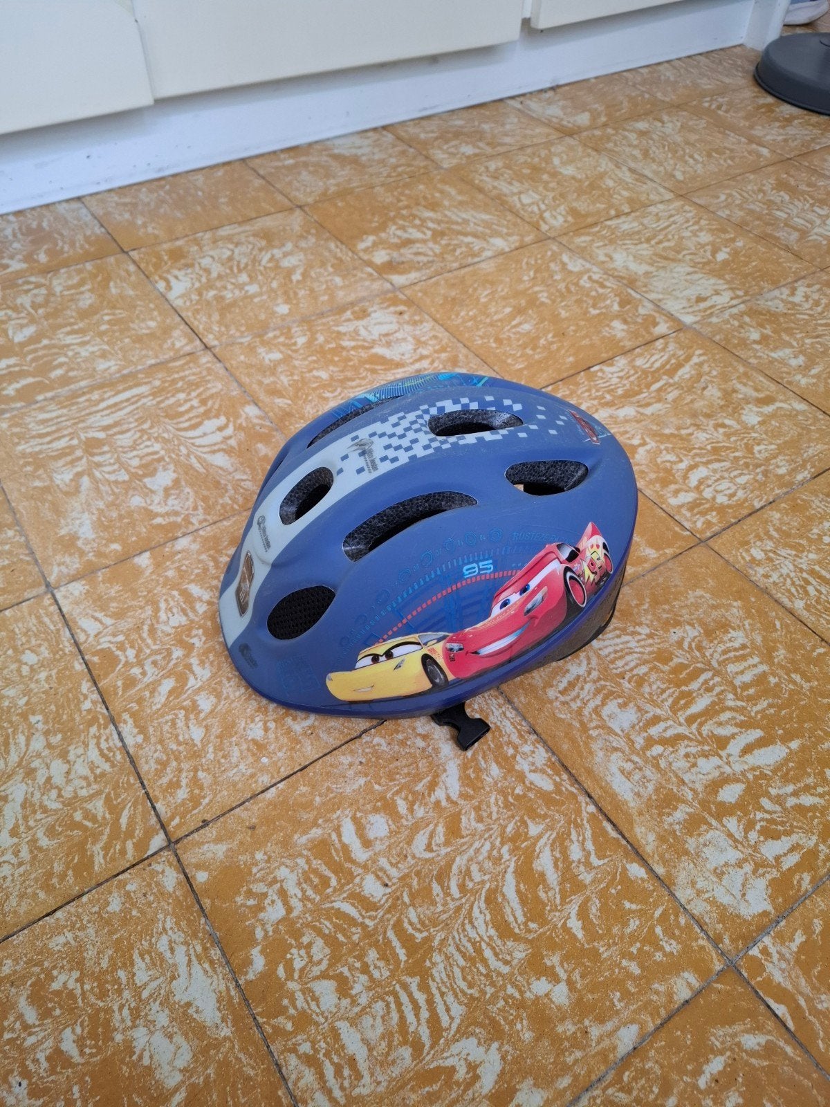 Fietshelm Cars kind maat 50-56 instelbaar, Ophalen