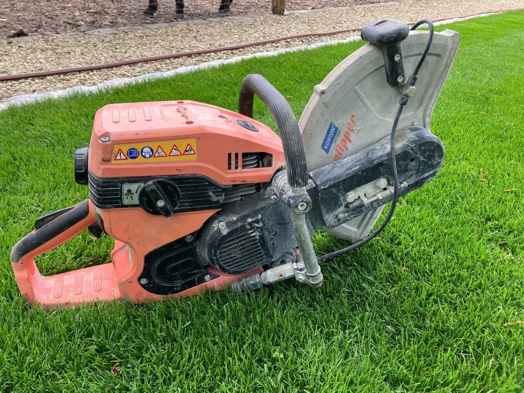 Doorslijper Norton Clipper, Doe-het-zelf en Bouw, Gereedschap | Zaagmachines, Ophalen, Gebruikt, Norton Clipper, Overige typen