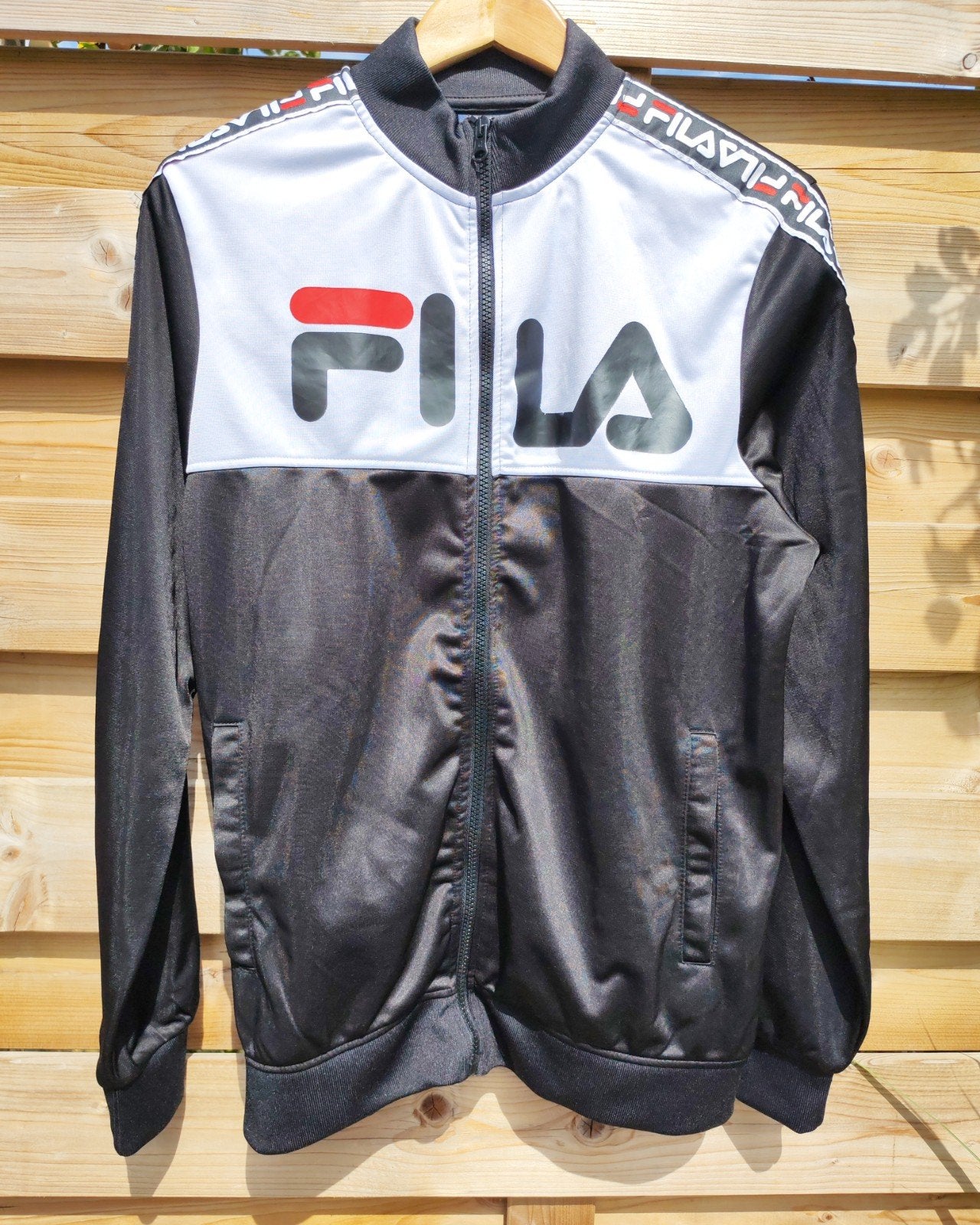 Vintage Fila jas trainingsjas maat S, Ophalen of Verzenden, Maat 46 (S) of kleiner