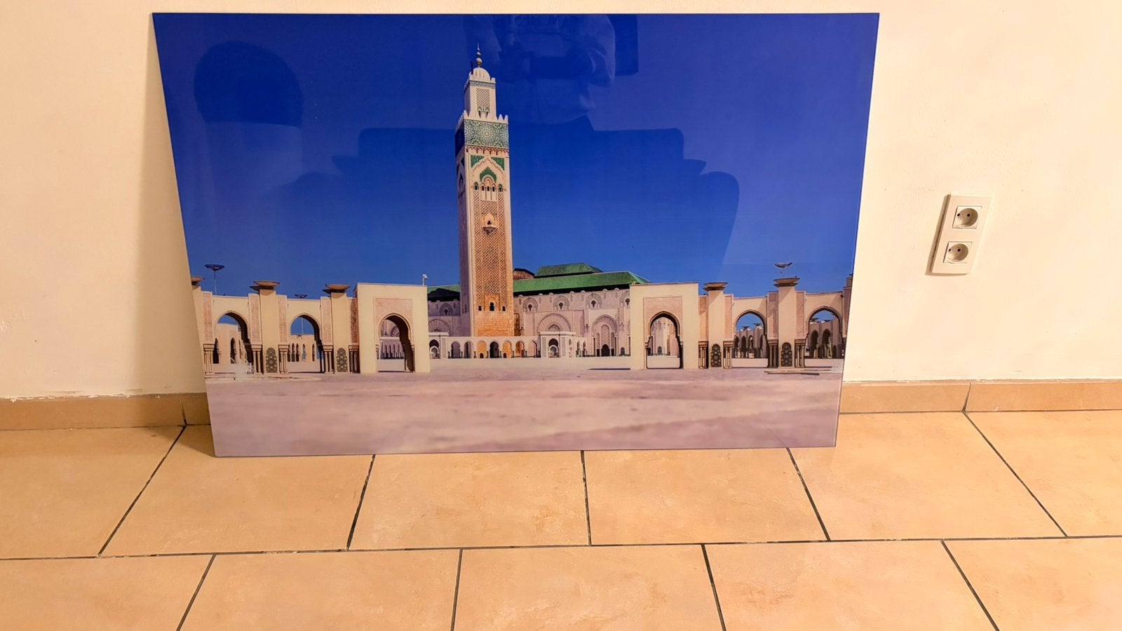 Tableau en verre, Antiquités & Art, Enlèvement ou Envoi