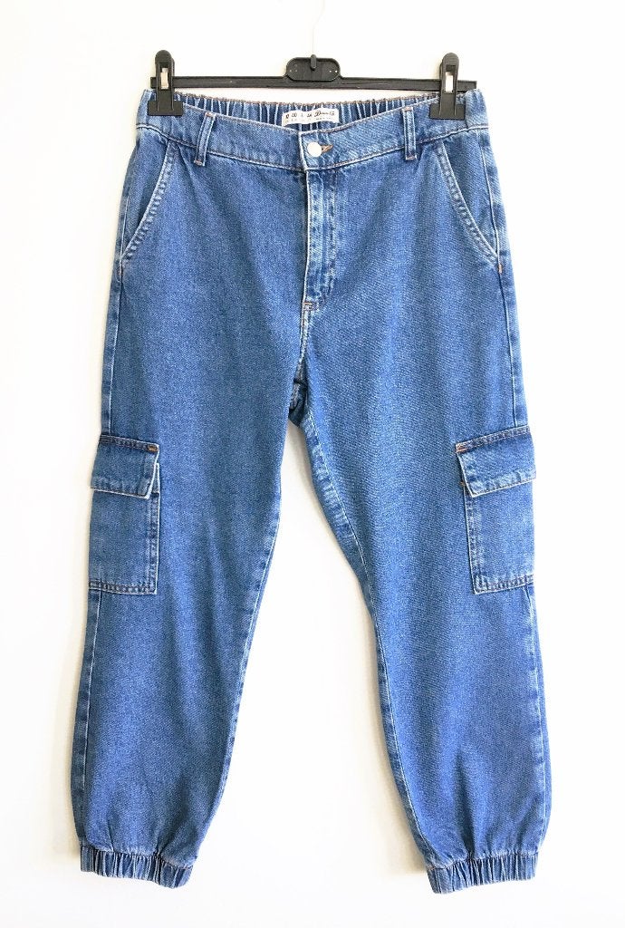 Primark Stoere & stijlvolle cargojeans – maat 40, Ophalen of Verzenden, Zo goed als nieuw, W30 - W32 (confectie 38/40), Primark
