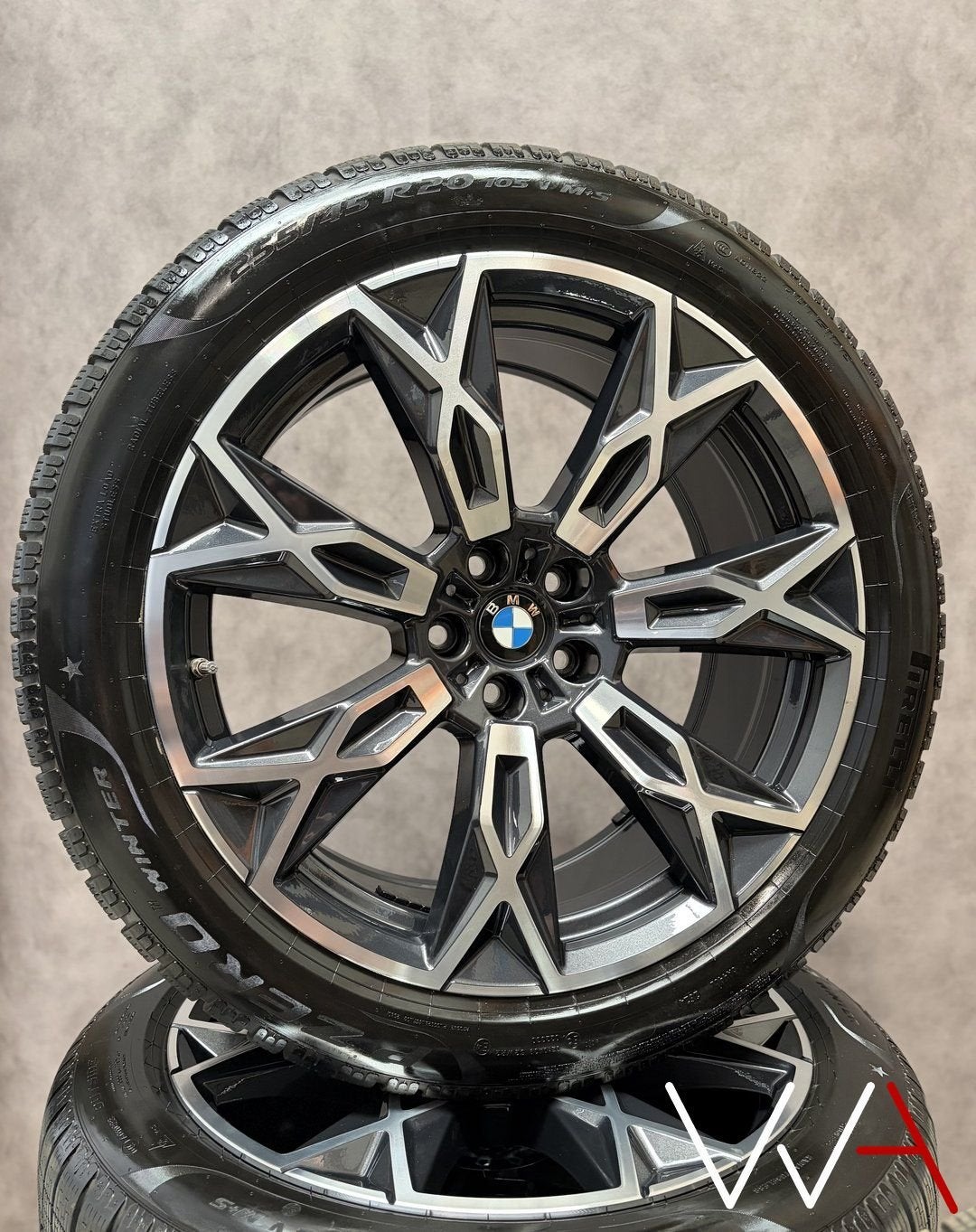 ❄️20'' BMW 7 serie G70 i7 X3 G45 Style 905 winterbanden BTW, Auto-onderdelen, Gebruikt, -, -, Banden en Velgen