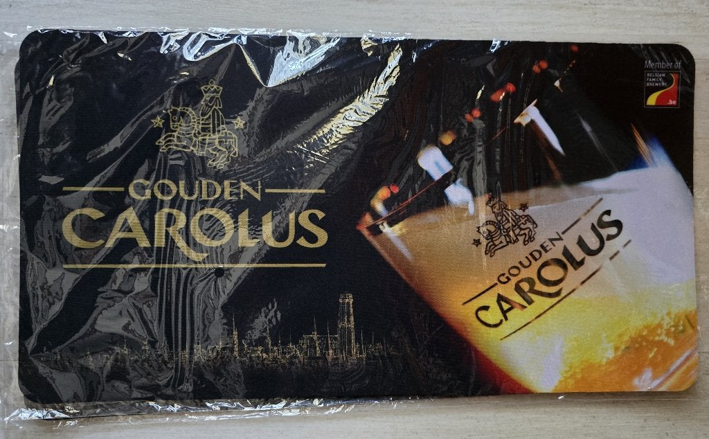 Barmat Gouden Carolus, Verzamelen, Biermerken, Ophalen of Verzenden, Nieuw, Overige typen