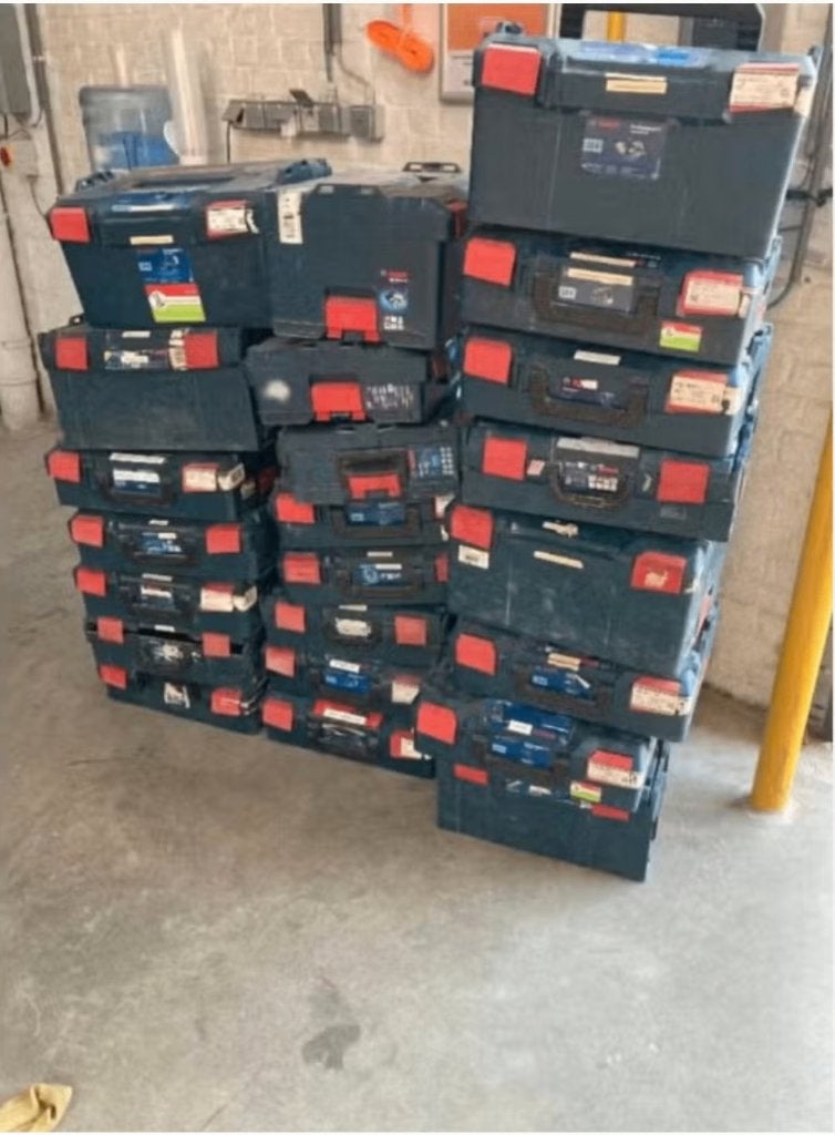 lot bosch sortimo bakken, Bricolage & Construction, Enlèvement, Utilisé