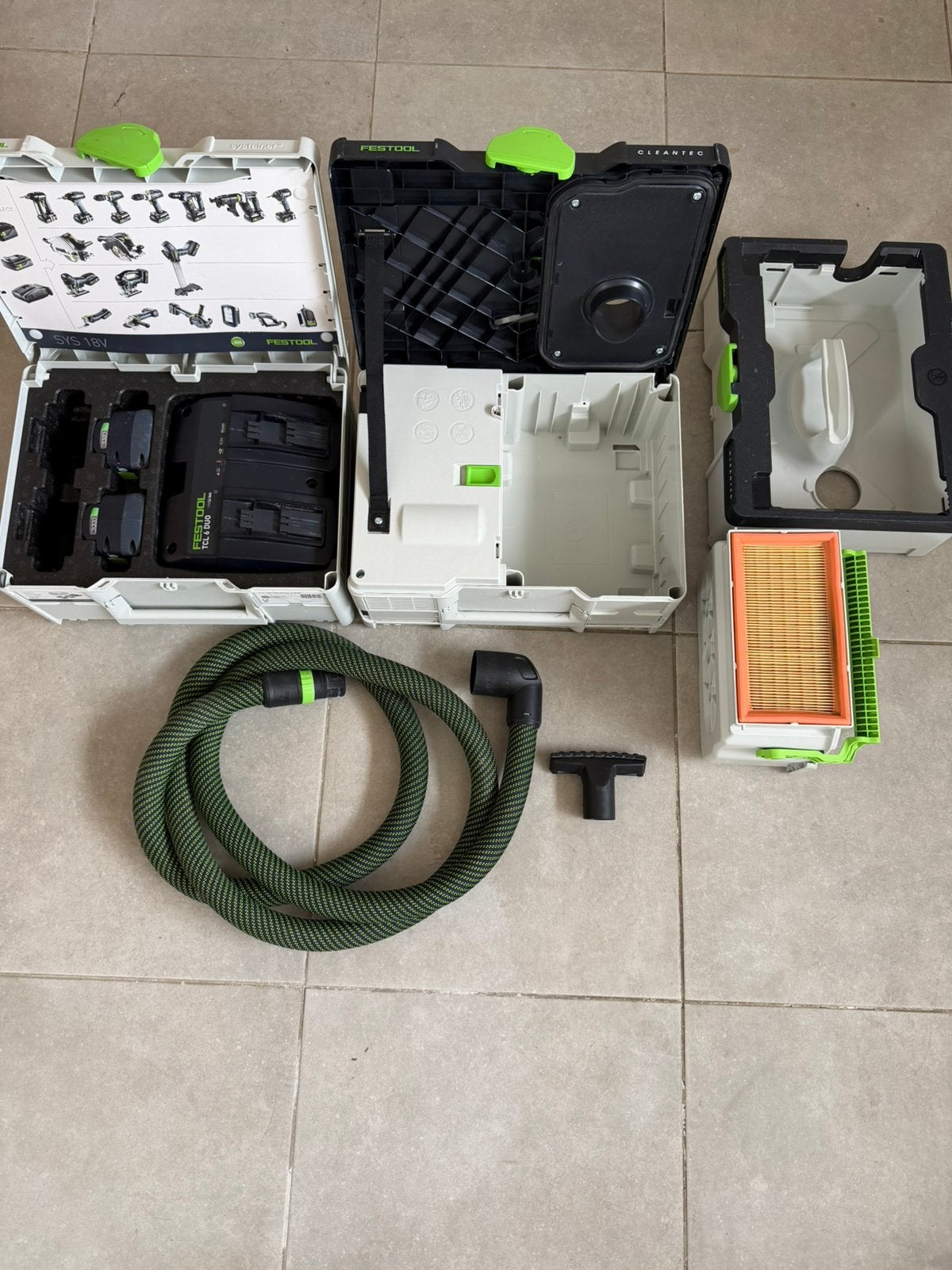 FESTOOL CTL SYS 1 stofzuiger (alles op de foto), Elektronische apparatuur, Ophalen, Zo goed als nieuw