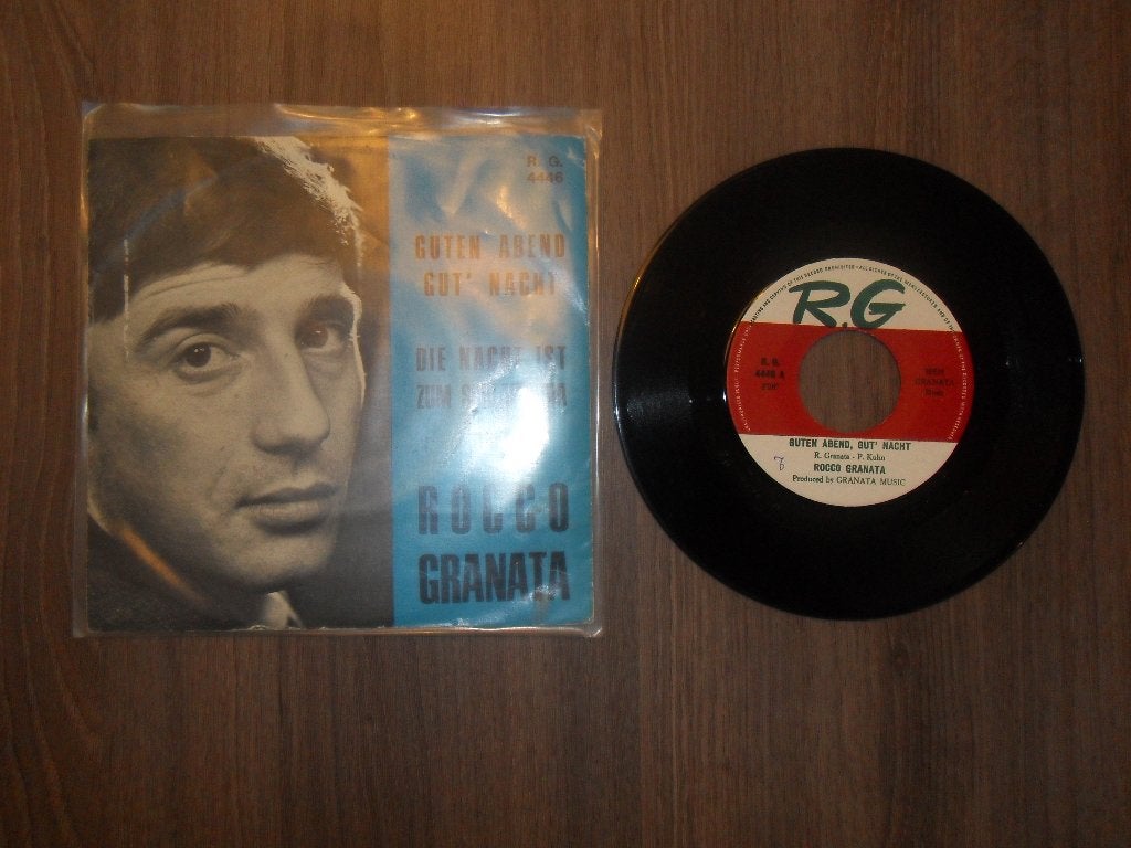 Rocco Granata - Guten abend gut' nacht, Enlèvement ou Envoi, Utilisé, 7 inch, Chanson réaliste ou Smartlap