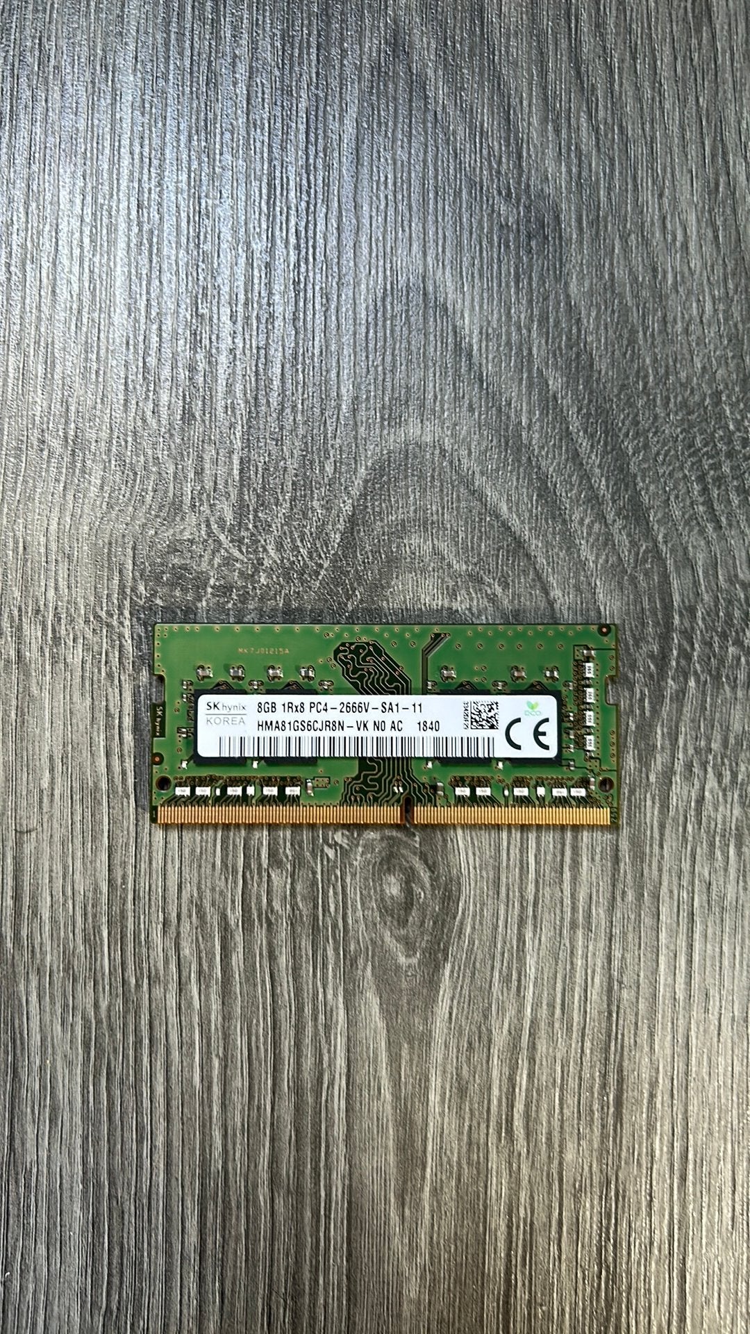 8gb DDR4 SO-DIMM for laptop, Computers en Software, RAM geheugen, DDR4, 8 GB, Ophalen of Verzenden, Zo goed als nieuw