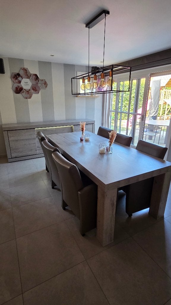 Belle salle à manger | Grande table + 6 chaises + buffet, Maison & Meubles, Salles à manger complètes, Utilisé, 6 à 8 chaises