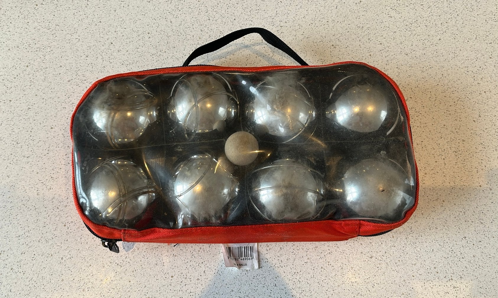 Bouleset 8 ballen in zeer goede staat, Ophalen, Zo goed als nieuw
