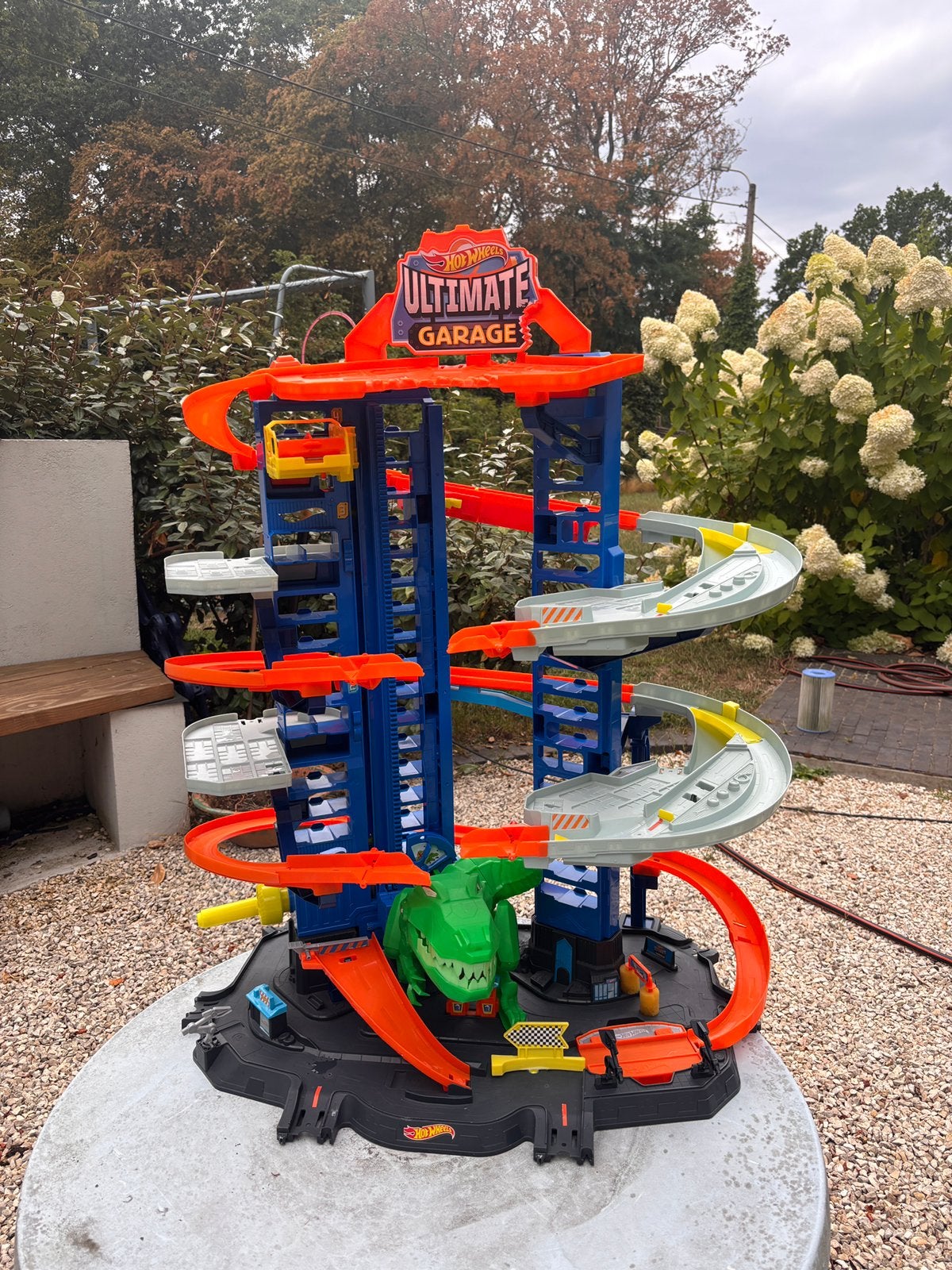 Hot Wheels - Ultimate Garage T-Rex, Mécanique à remonter, Enlèvement, Hot Wheels, Circuit
