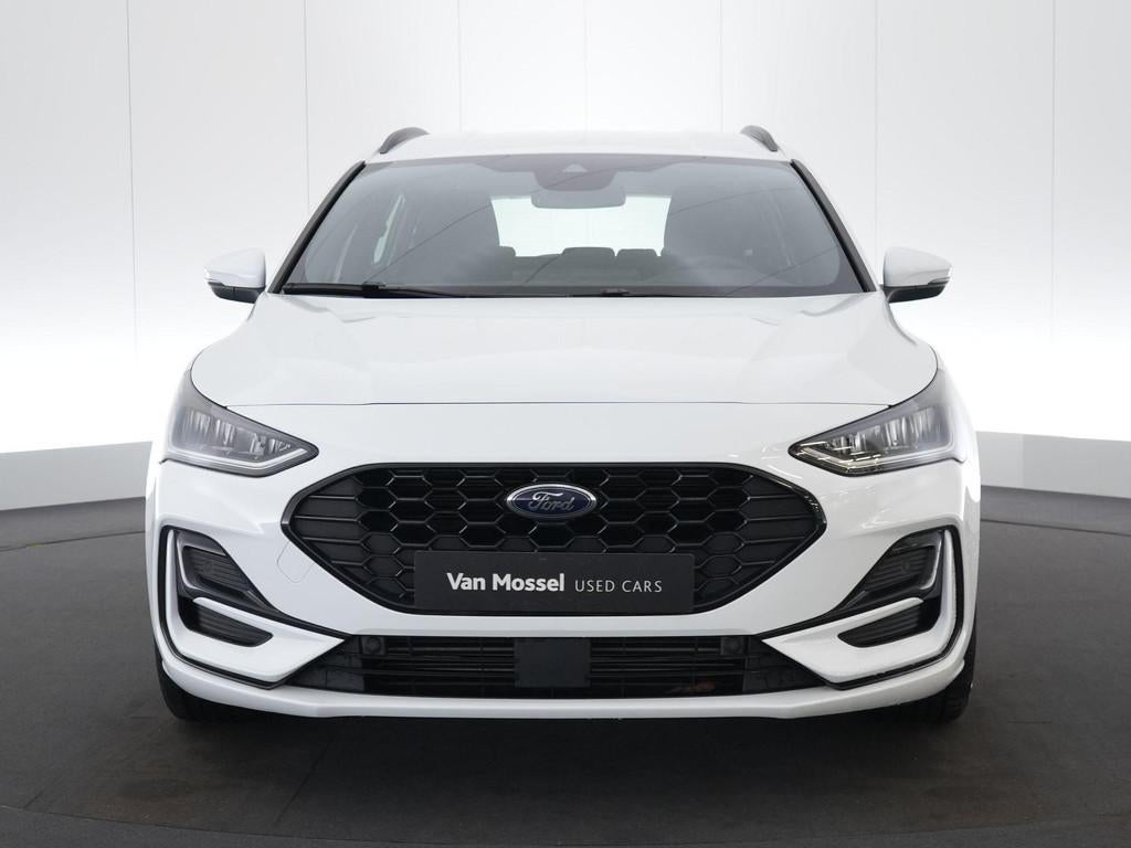Ford Focus St Line Ecoboost, Auto's, Ford, Gebruikt, Wit, Bedrijf, 5 deurs