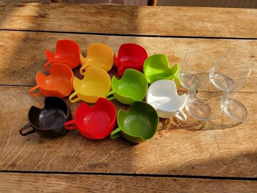 Melitta Pop Vintage mokkenset uit de jaren 70, Ophalen of Verzenden