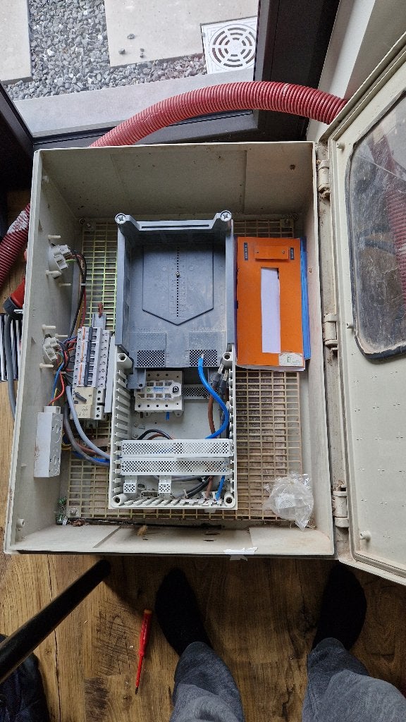 Werfkast, Doe-het-zelf en Bouw, Elektriciteit en Kabels, Ophalen, Gebruikt, Overige merken, Groepenkast
