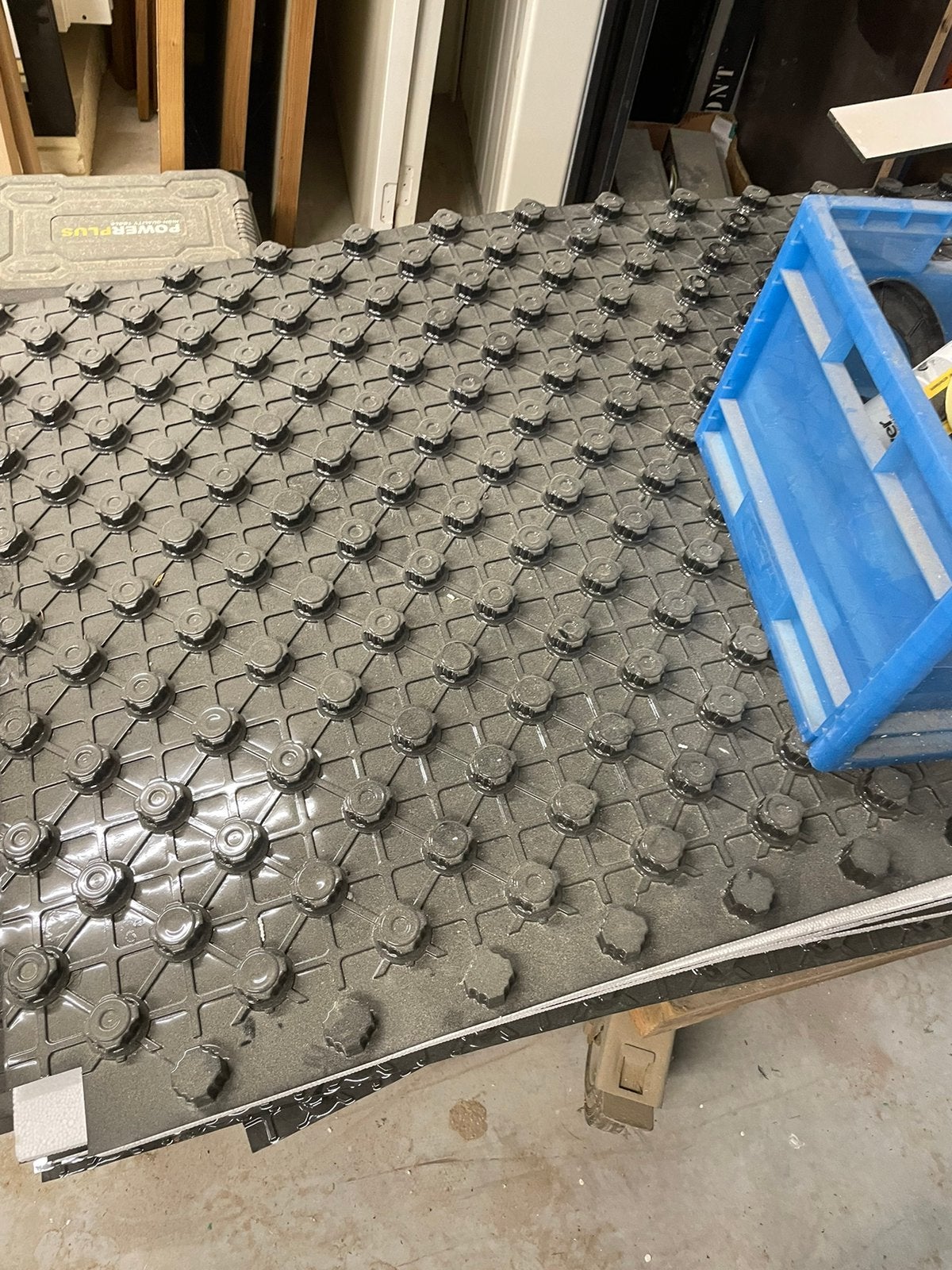 Vloerverwarming platen henco, Doe-het-zelf en Bouw, Ophalen, Zo goed als nieuw