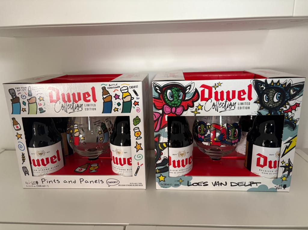 Duvelboxen, Verzamelen, Ophalen of Verzenden, Nieuw, Bierglas