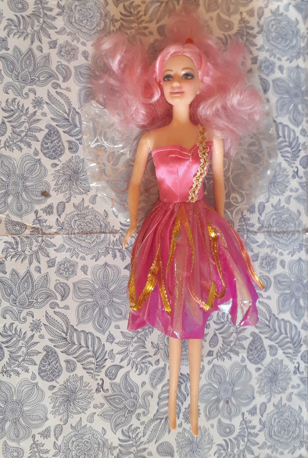 poupée mannequin fée cheveux rose, Enlèvement ou Envoi, Utilisé, Autres types