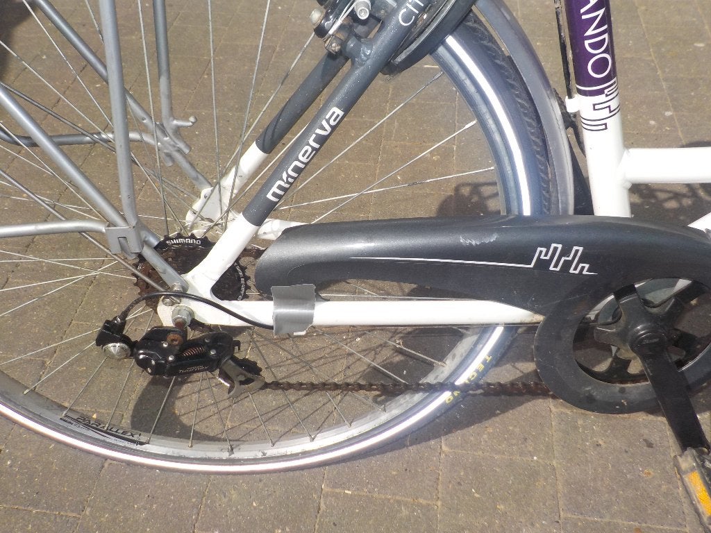 Damesfiets Minerva 7 versnellingen, Enlèvement, Vitesses