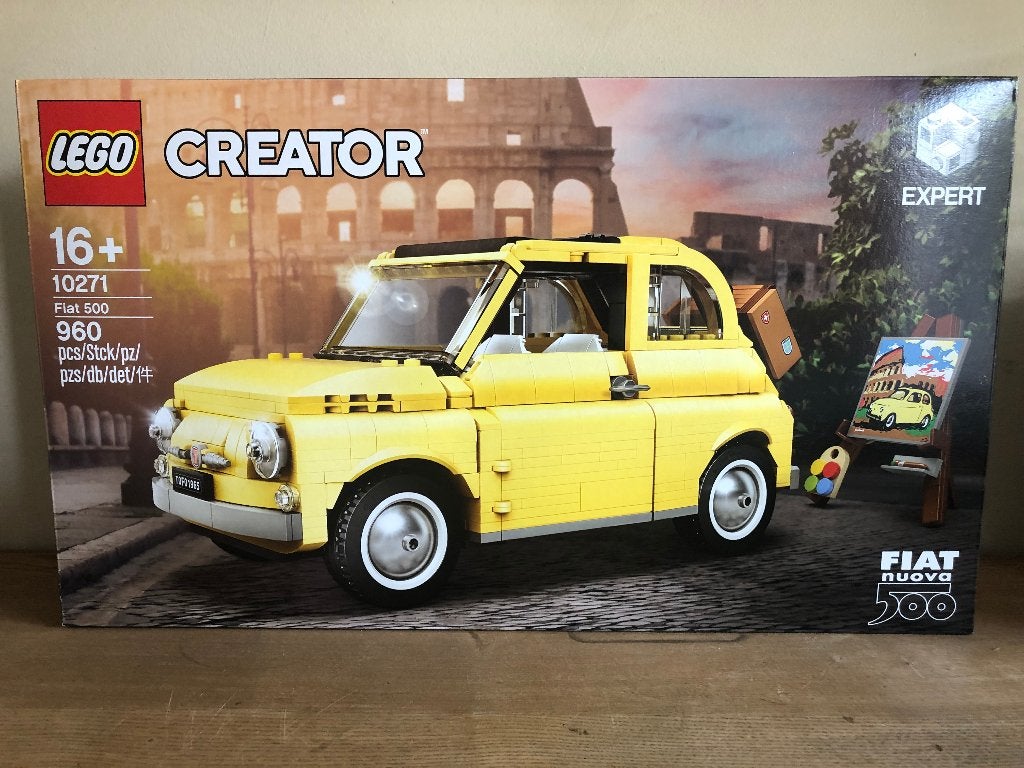 LEGO 10271 Fiat 500, Kinderen en Baby's, Lego, Nieuw, Ophalen of Verzenden, Compleet